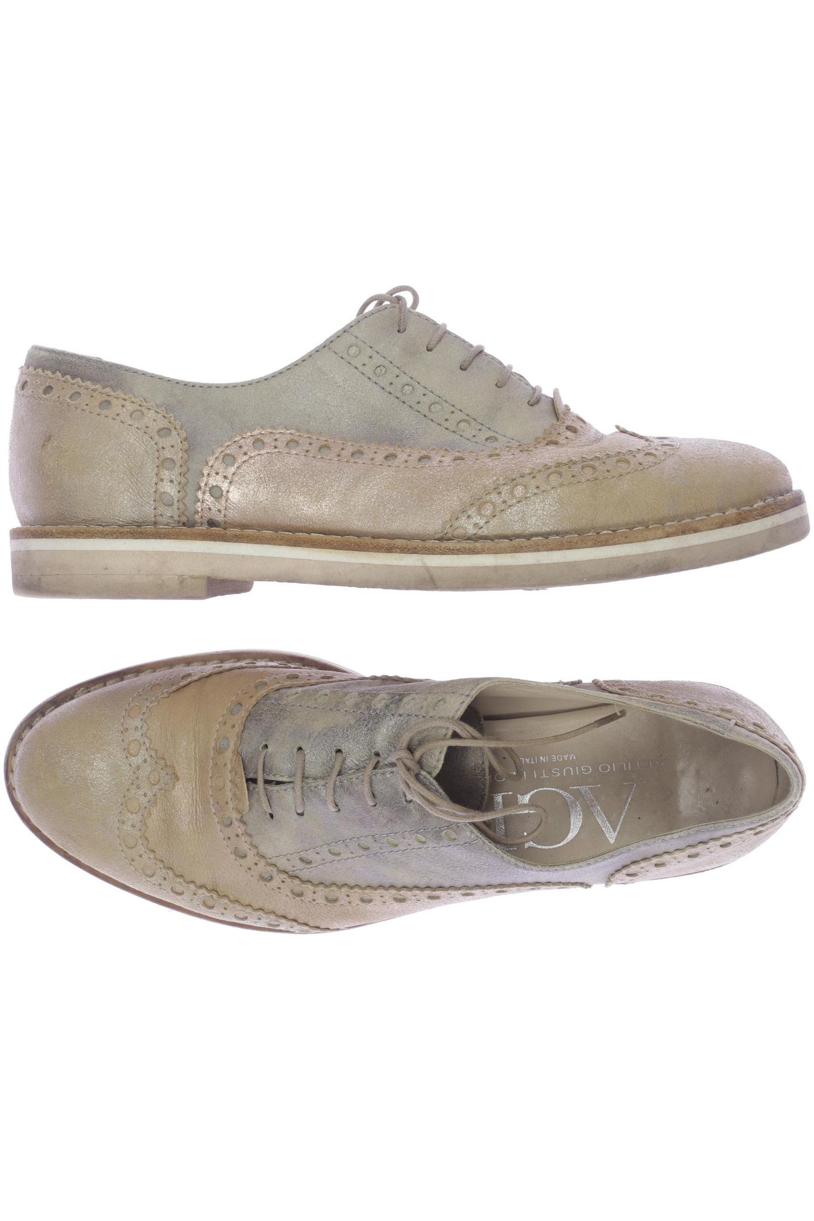 

AGL Attilio Giusti Leombruni Damen Halbschuh, beige, Gr. 38