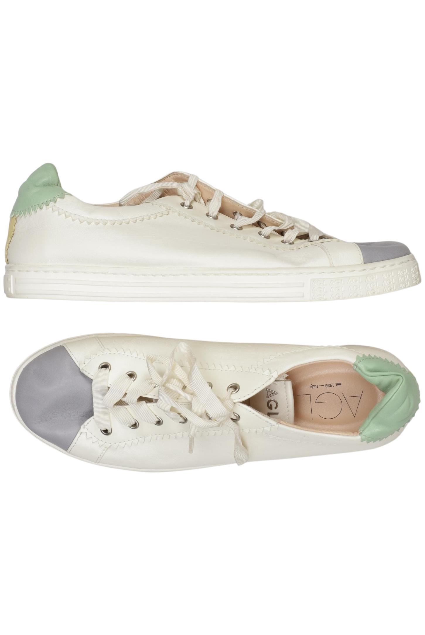 

AGL Attilio Giusti Leombruni Damen Sneakers, cremeweiß, Gr. 38