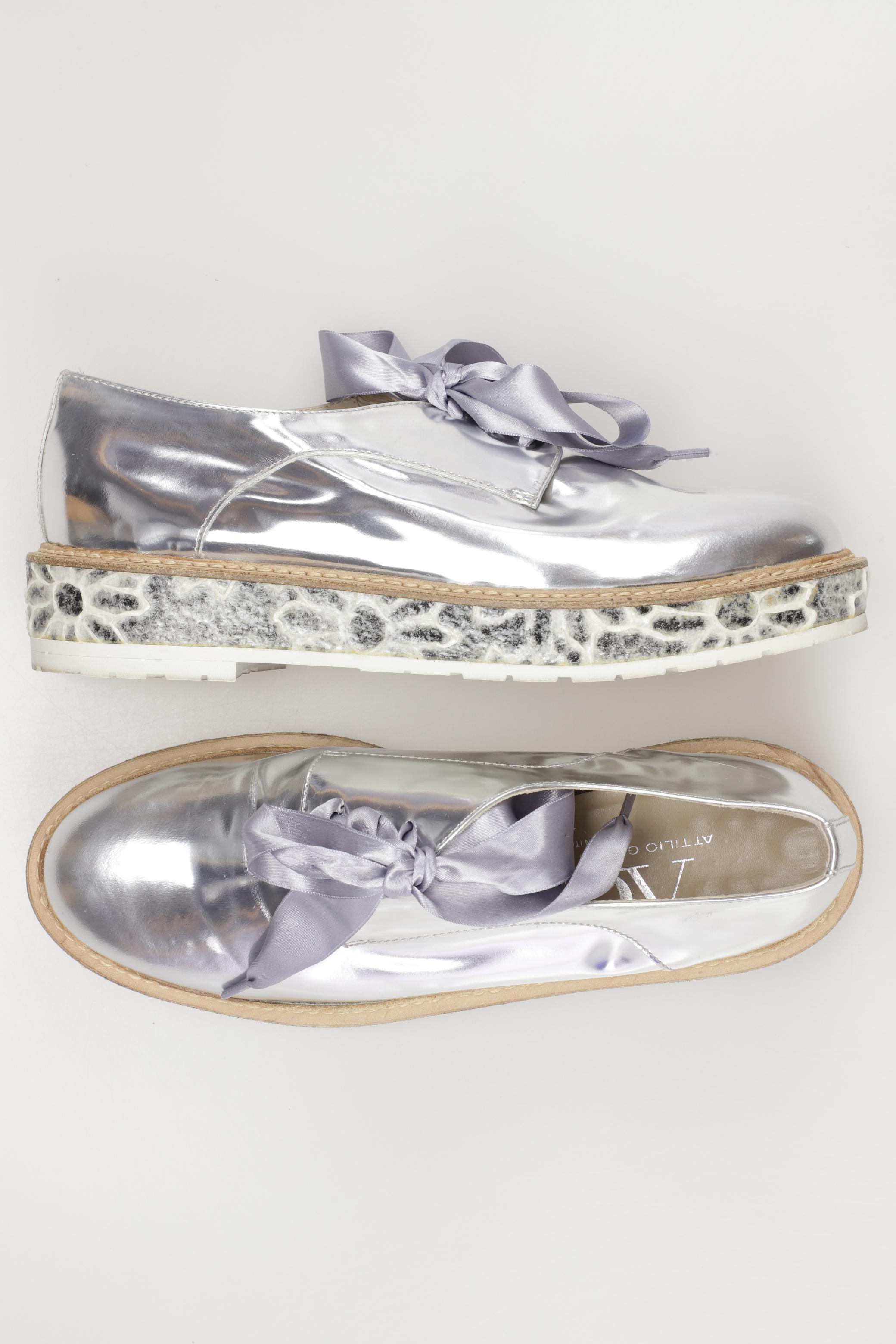 

AGL Attilio Giusti Leombruni Damen Halbschuh, silber, Gr. 39