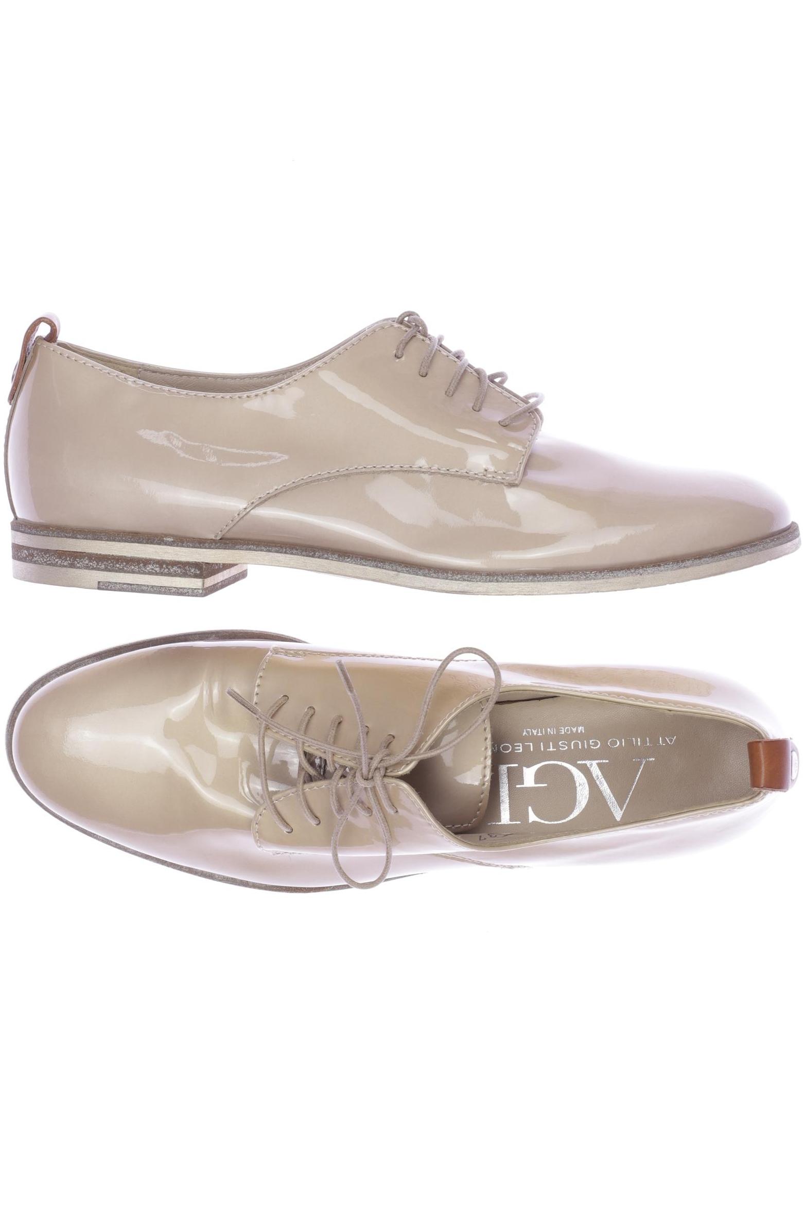 

AGL Attilio Giusti Leombruni Damen Halbschuh, beige, Gr. 37