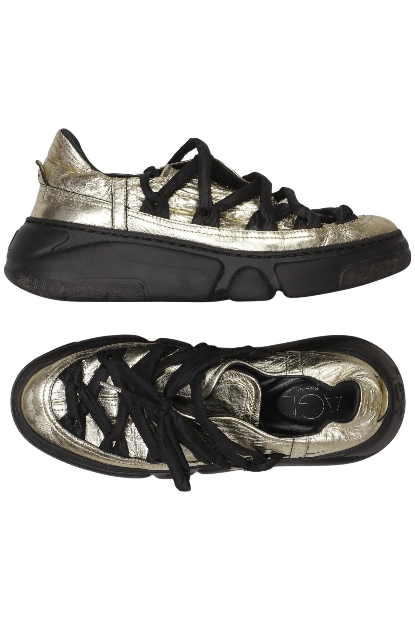 

AGL Attilio Giusti Leombruni Damen Halbschuh, gold, Gr. 38