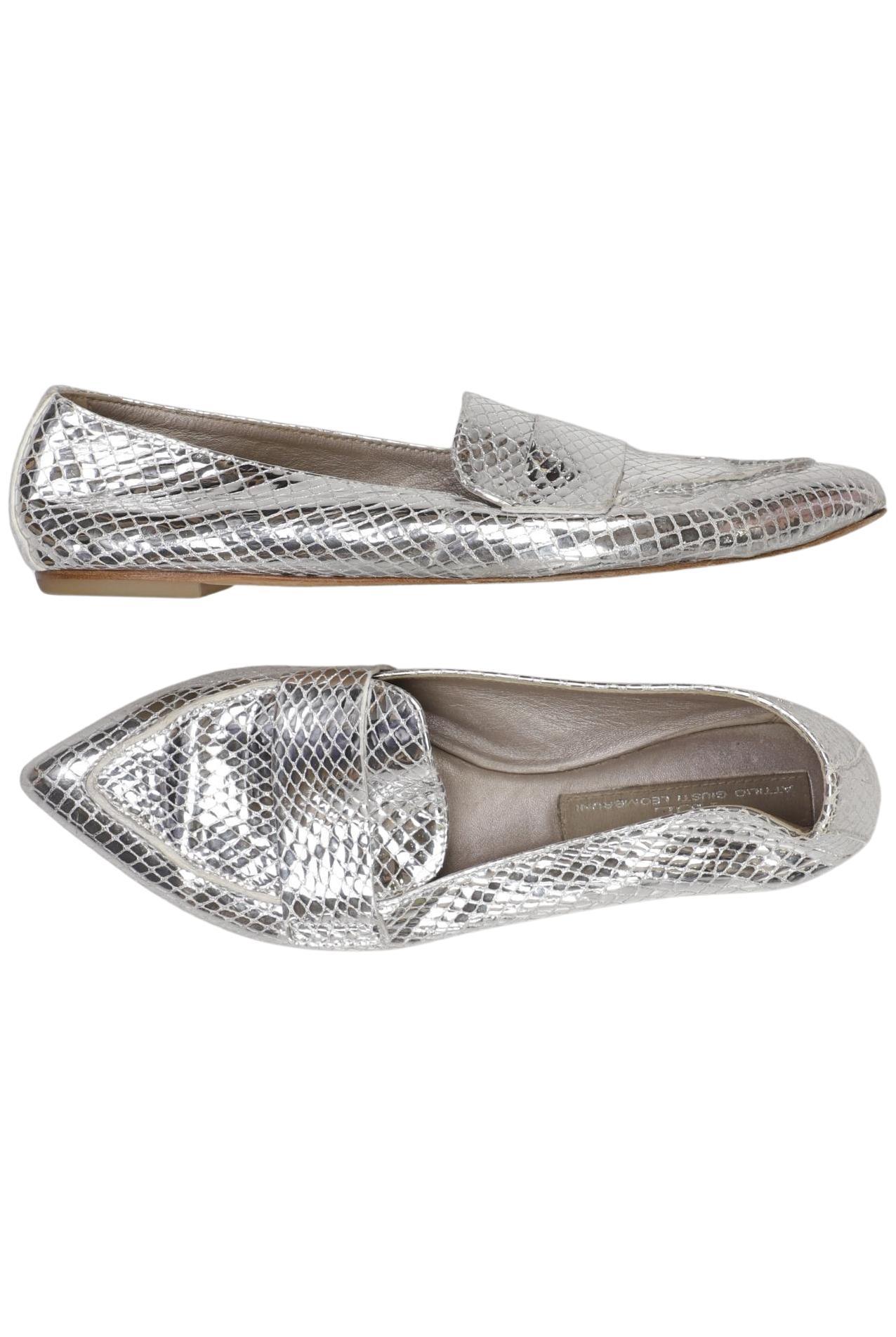 

AGL Attilio Giusti Leombruni Damen Ballerinas, silber, Gr. 37.5