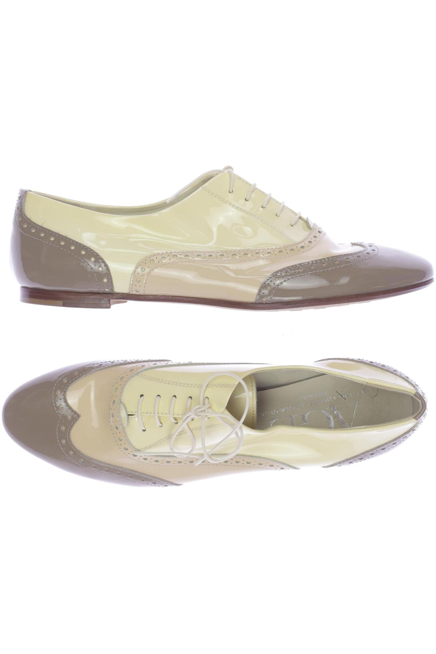 

AGL Attilio Giusti Leombruni Damen Halbschuh, beige, Gr. 42