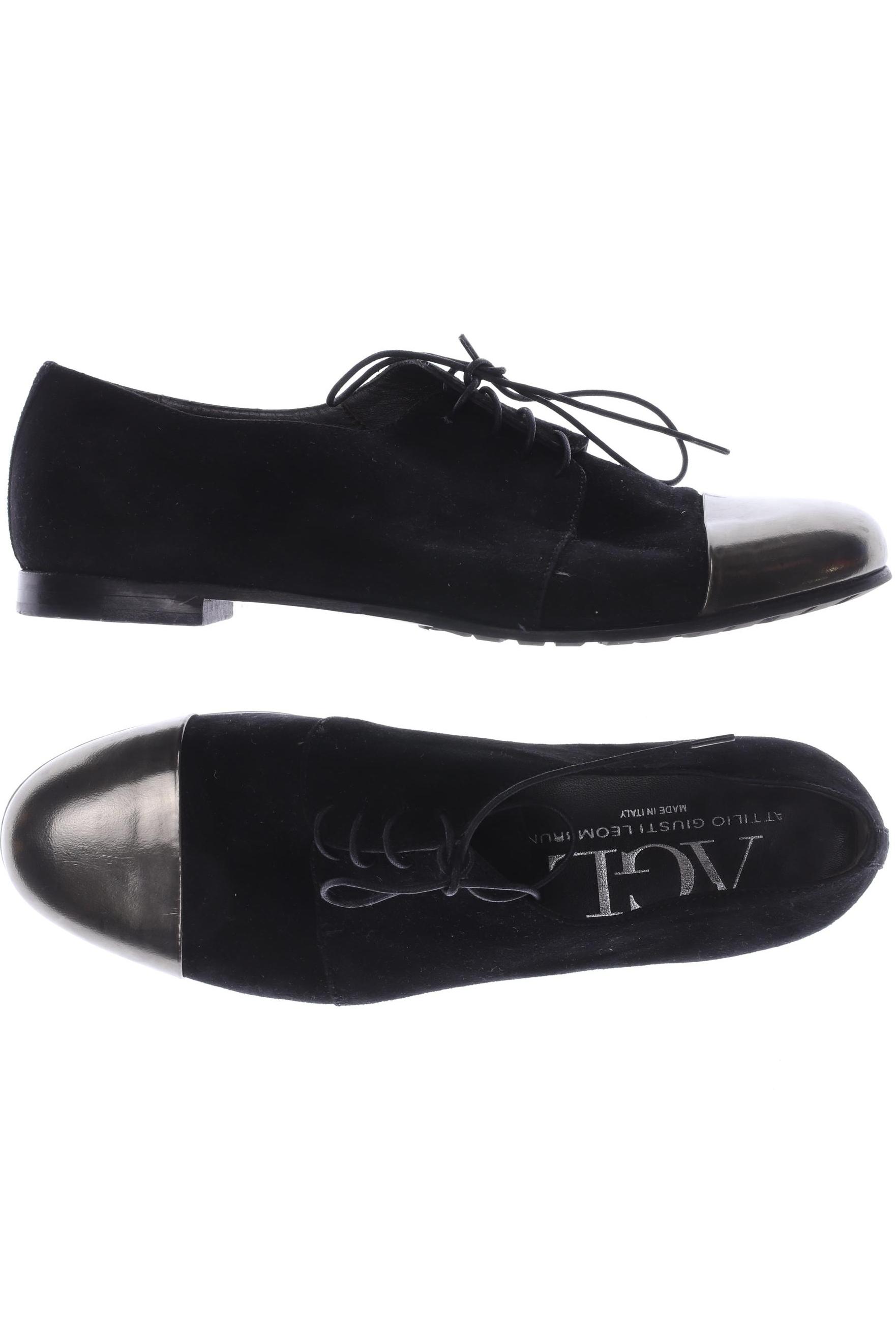 

AGL Attilio Giusti Leombruni Damen Halbschuh, schwarz, Gr. 38.5