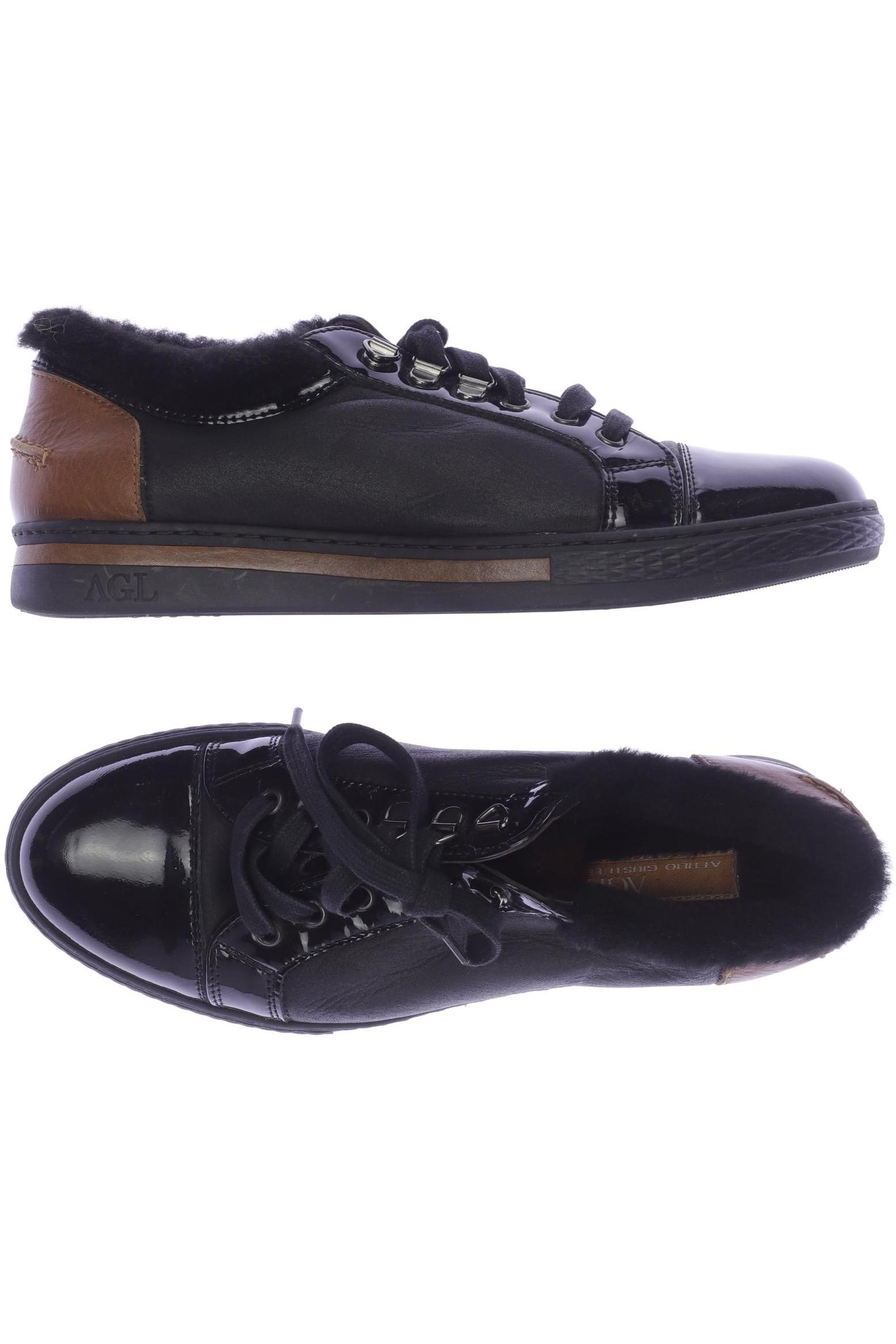 

AGL Attilio Giusti Leombruni Damen Halbschuh, schwarz, Gr. 39