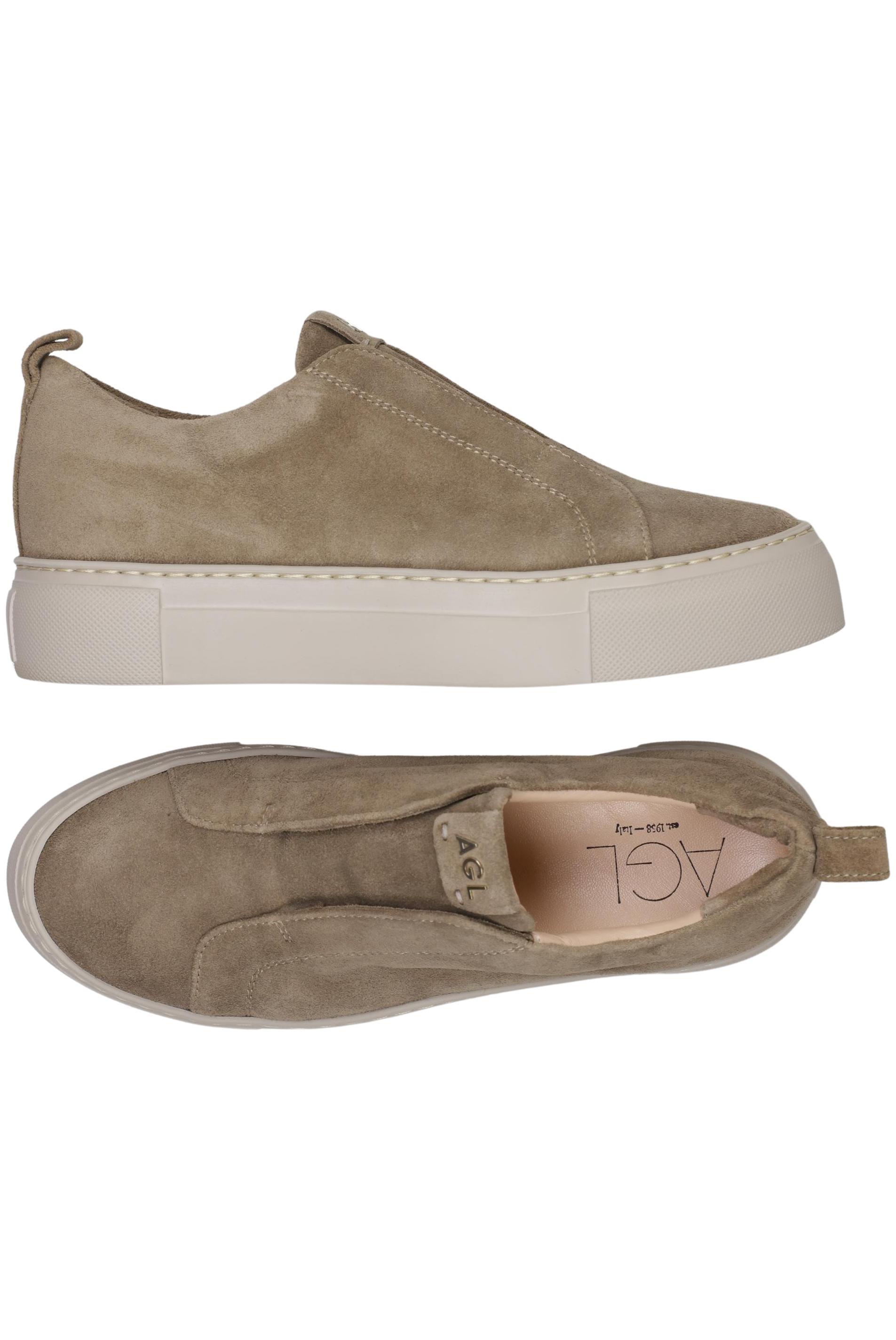 

AGL Attilio Giusti Leombruni Damen Sneakers, beige, Gr. 36