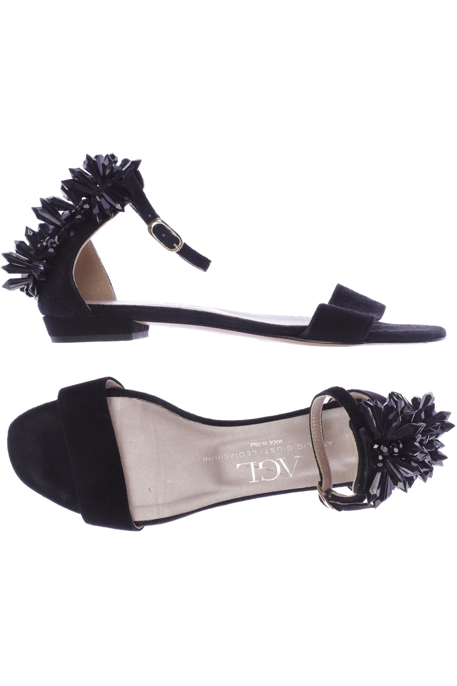 

AGL Attilio Giusti Leombruni Damen Sandale, schwarz, Gr. 36