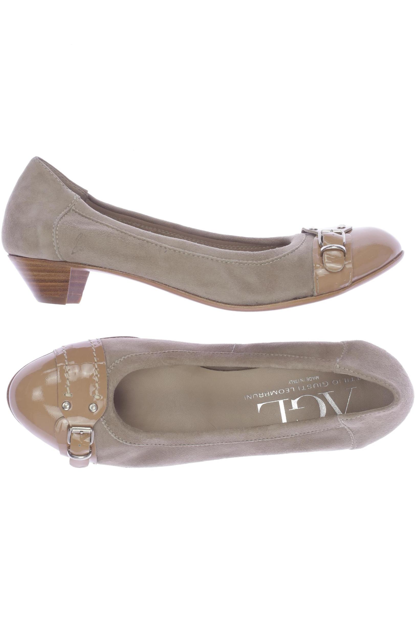 

AGL Attilio Giusti Leombruni Damen Ballerinas, beige, Gr. 39.5