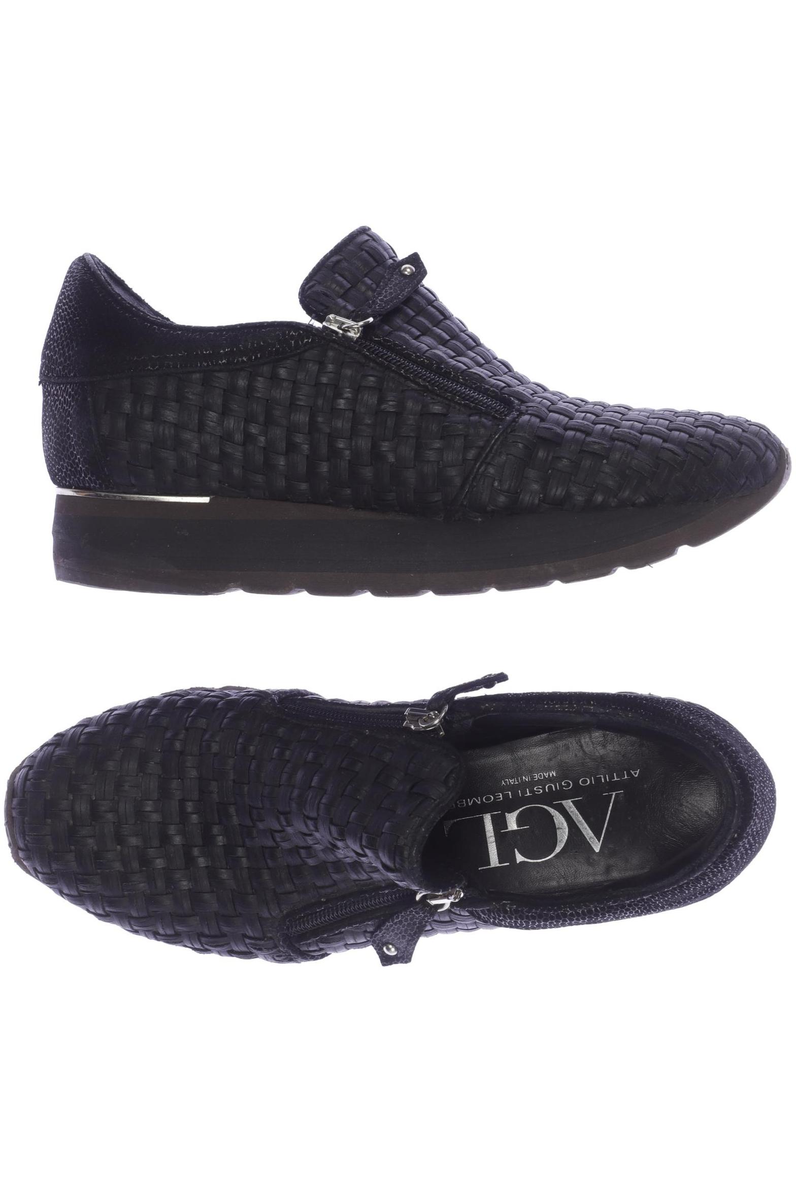 

AGL Attilio Giusti Leombruni Damen Halbschuh, schwarz, Gr. 38.5
