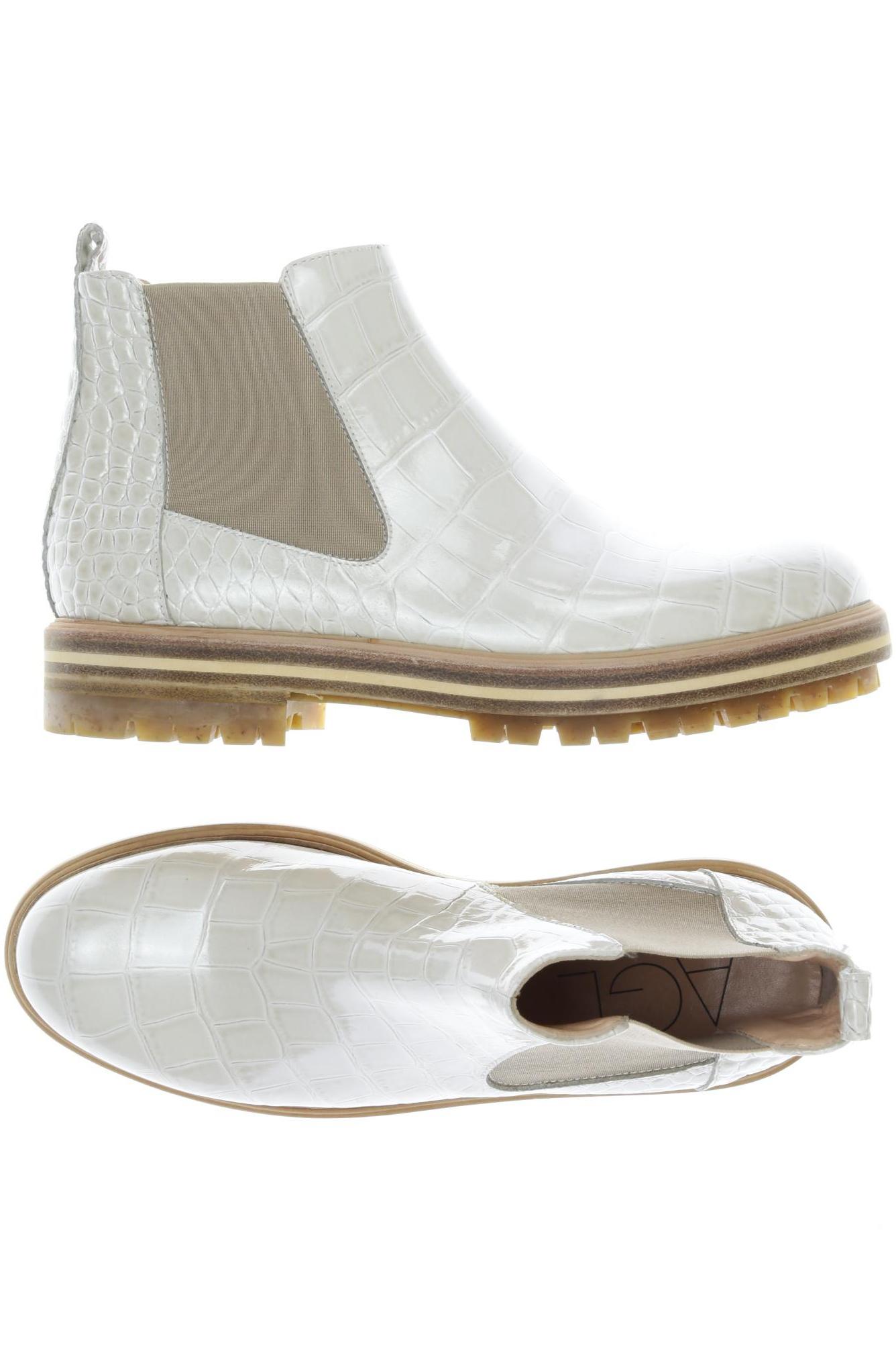 

AGL Attilio Giusti Leombruni Damen Stiefelette, weiß, Gr. 40