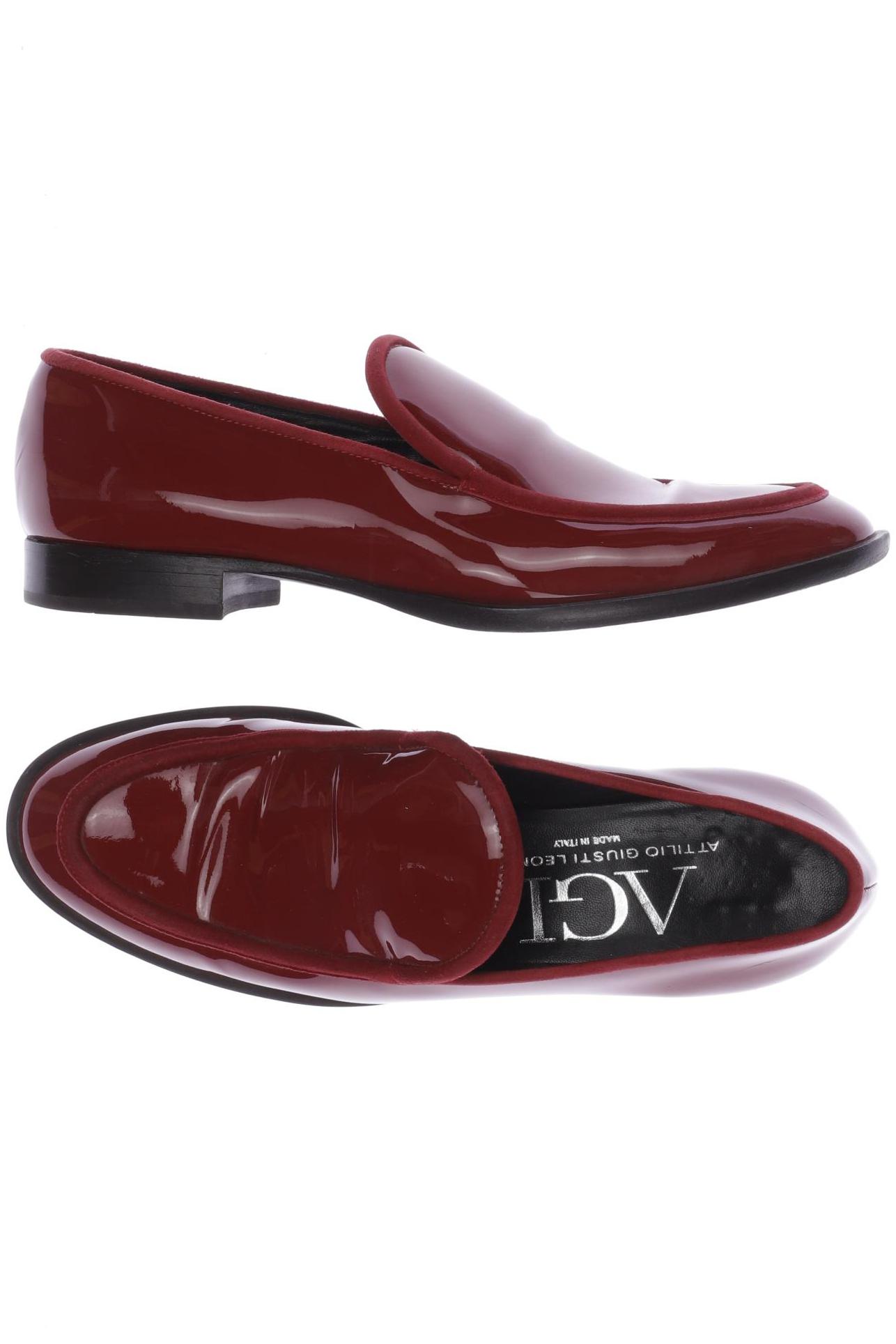 

AGL Attilio Giusti Leombruni Damen Halbschuh, rot, Gr. 38