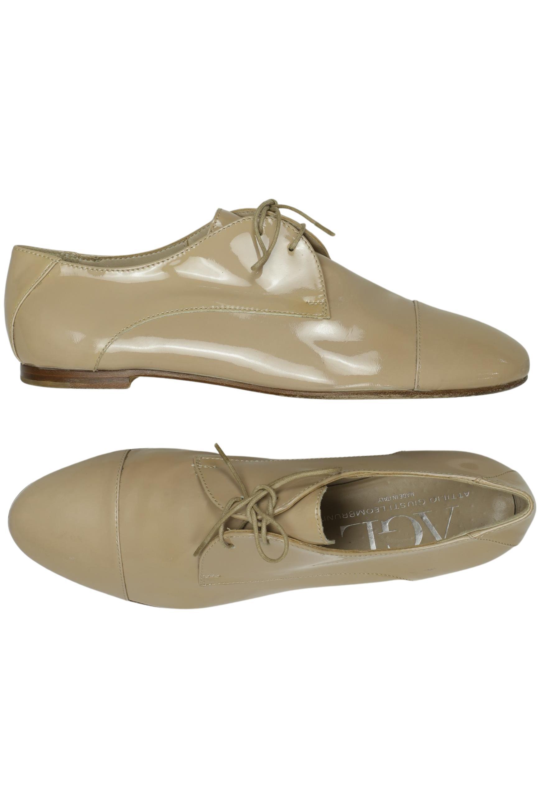 

AGL Attilio Giusti Leombruni Damen Halbschuh, beige, Gr. 40.5