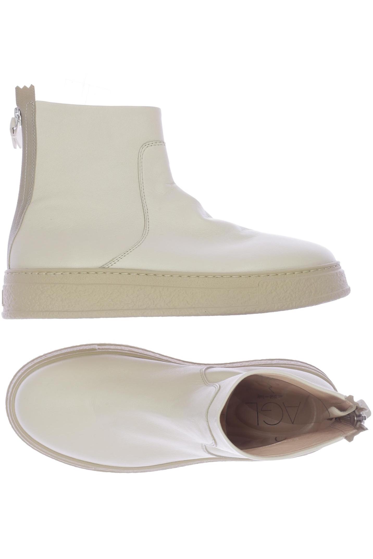 

AGL Attilio Giusti Leombruni Damen Stiefelette, cremeweiß, Gr. 38