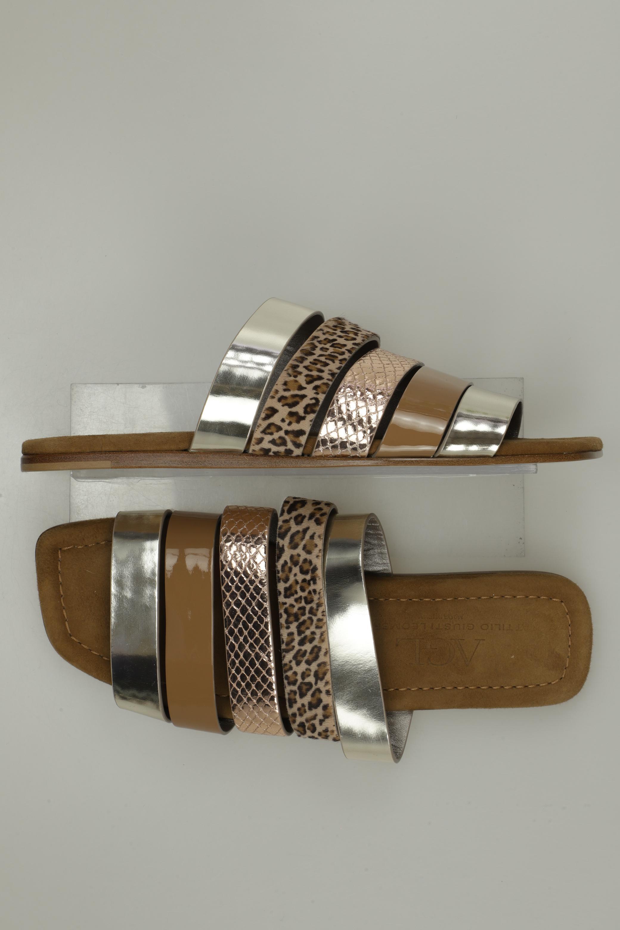 

AGL Attilio Giusti Leombruni Damen Sandale, braun, Gr. 38.5