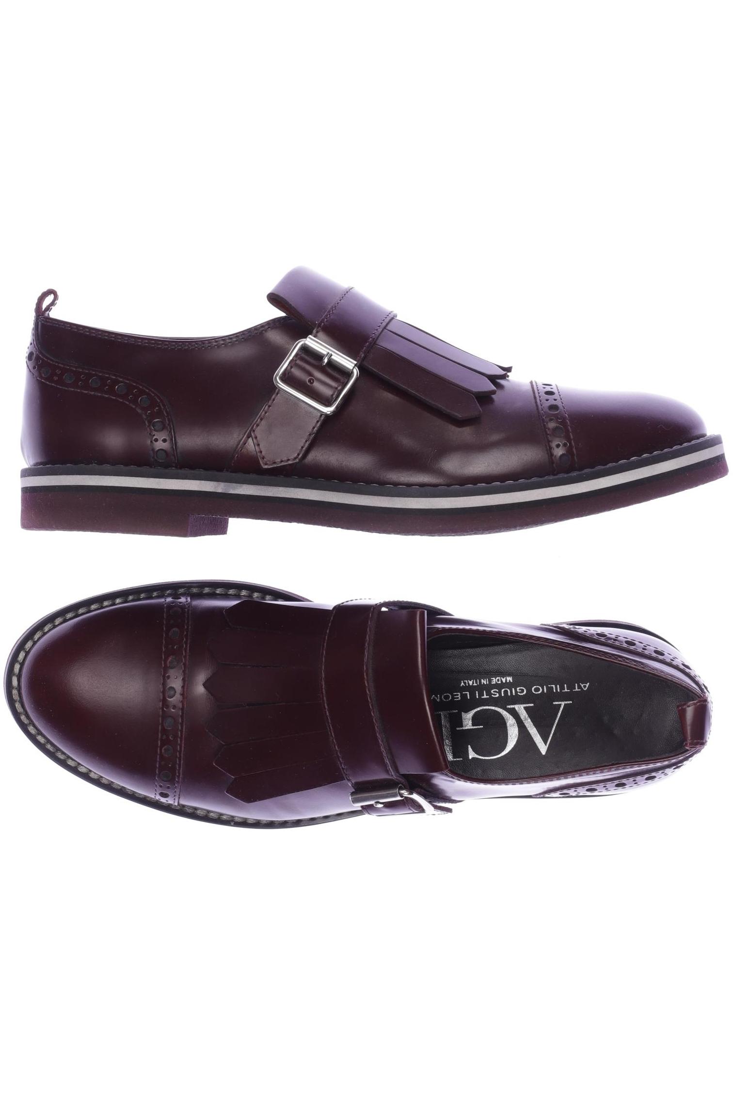 

AGL Attilio Giusti Leombruni Damen Halbschuh, bordeaux, Gr. 39.5