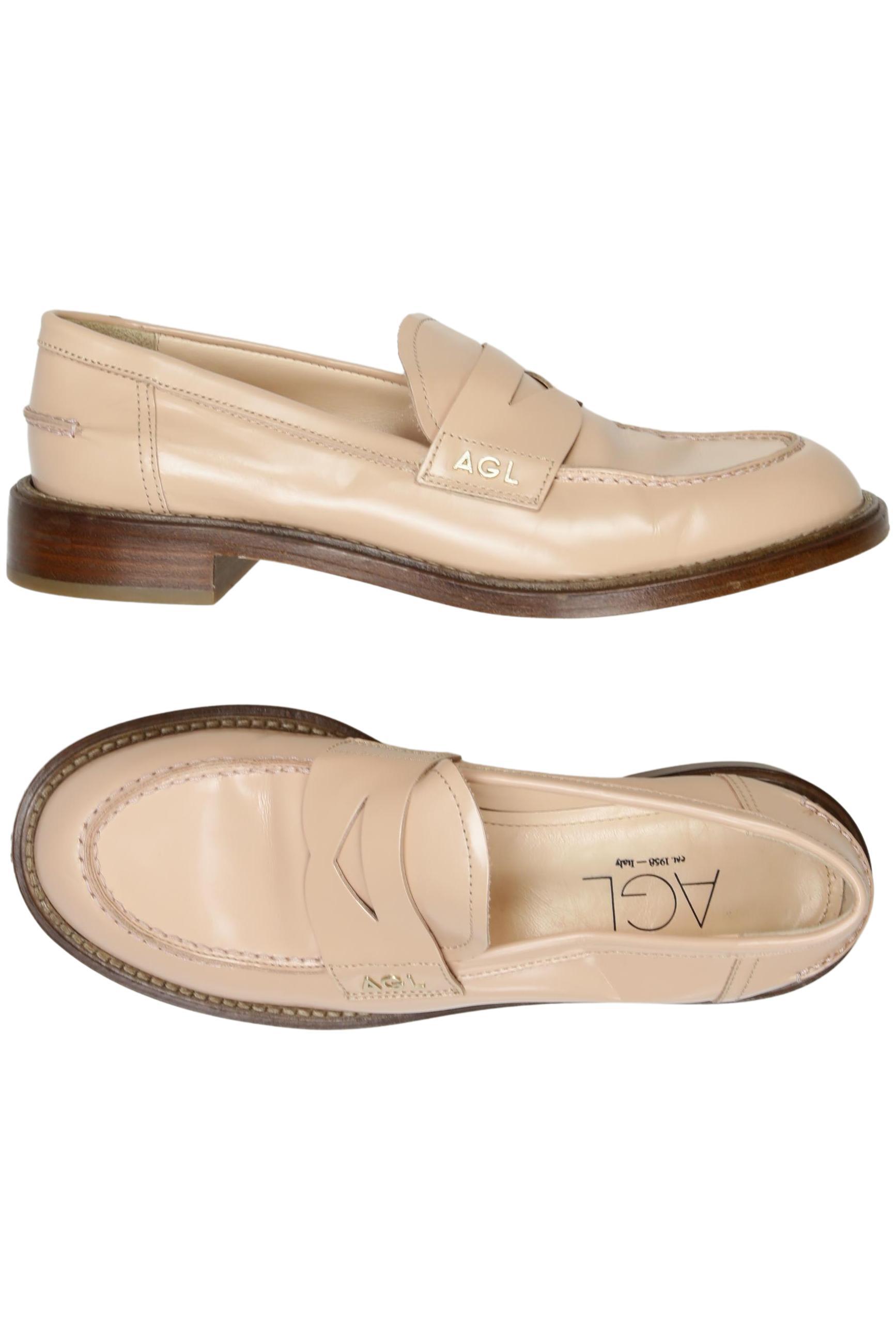 

AGL Attilio Giusti Leombruni Damen Halbschuh, beige, Gr. 37.5