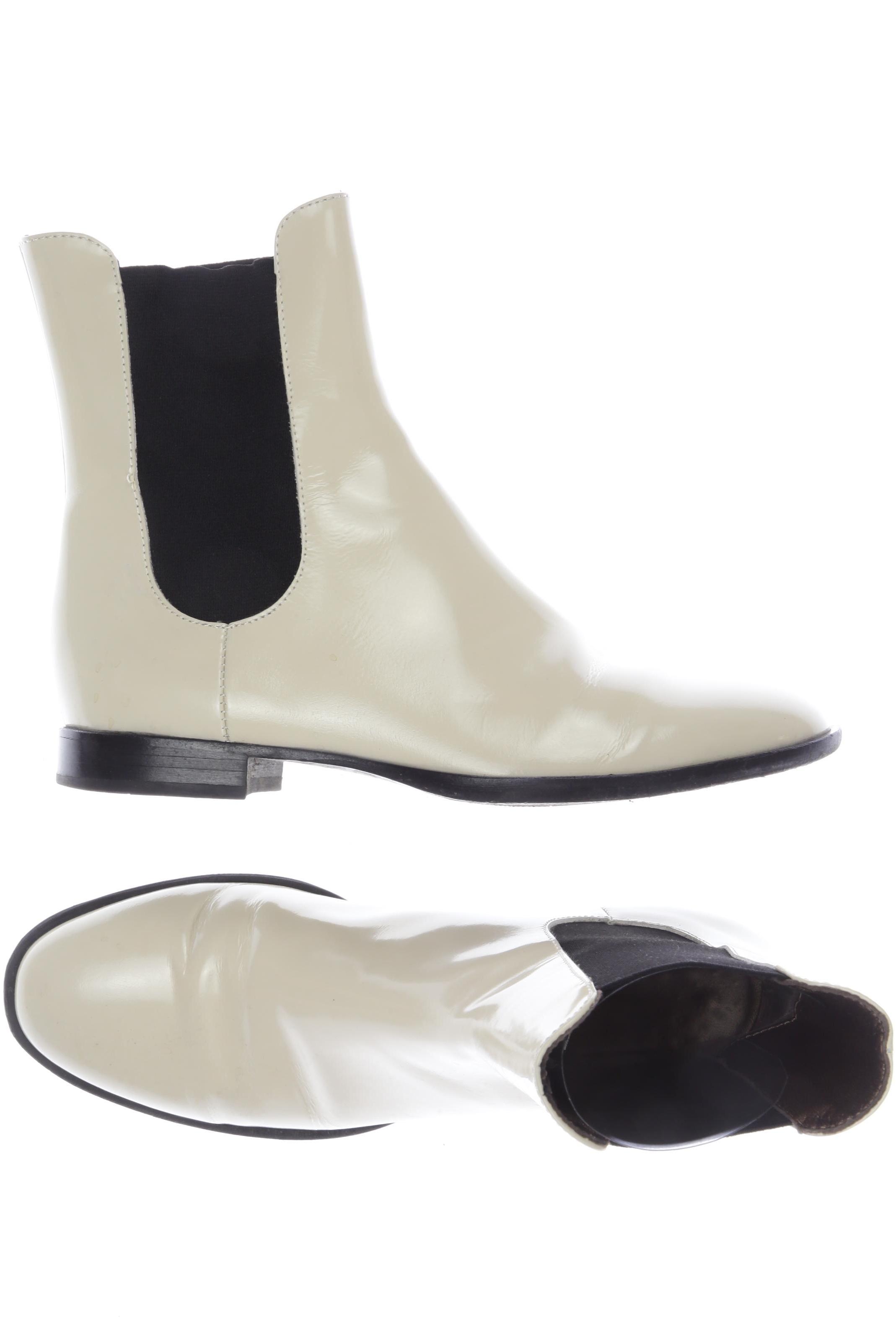 

AGL Attilio Giusti Leombruni Damen Stiefelette, cremeweiß, Gr. 37.5