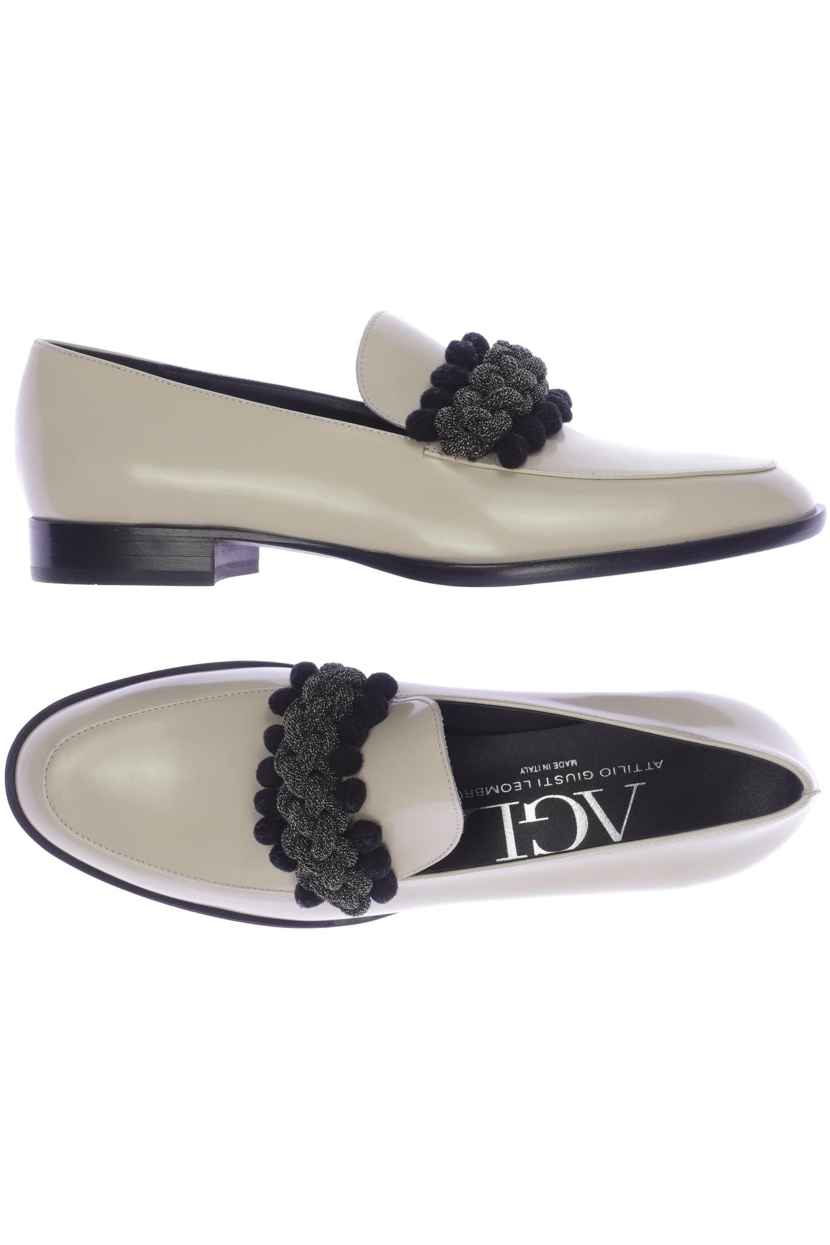 

AGL Attilio Giusti Leombruni Damen Halbschuh, beige, Gr. 40