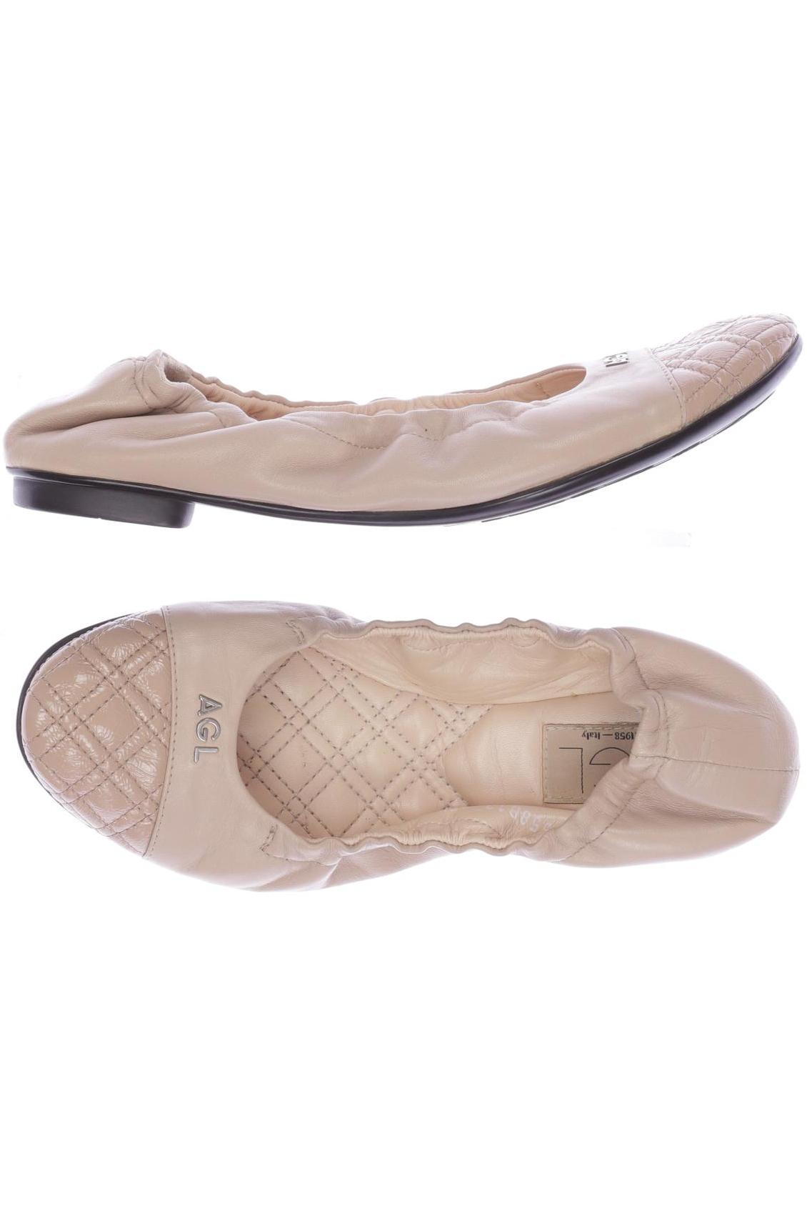 

AGL Attilio Giusti Leombruni Damen Ballerinas, beige