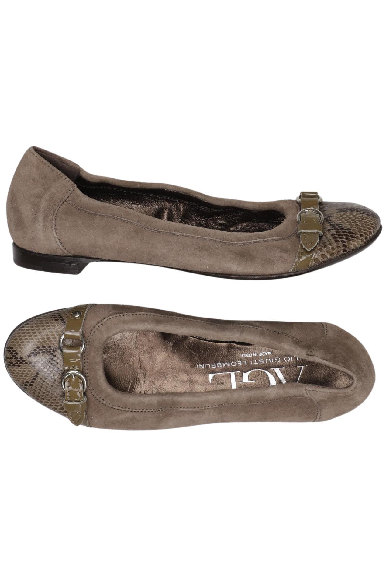 

AGL Attilio Giusti Leombruni Damen Ballerinas, braun, Gr. 35.5