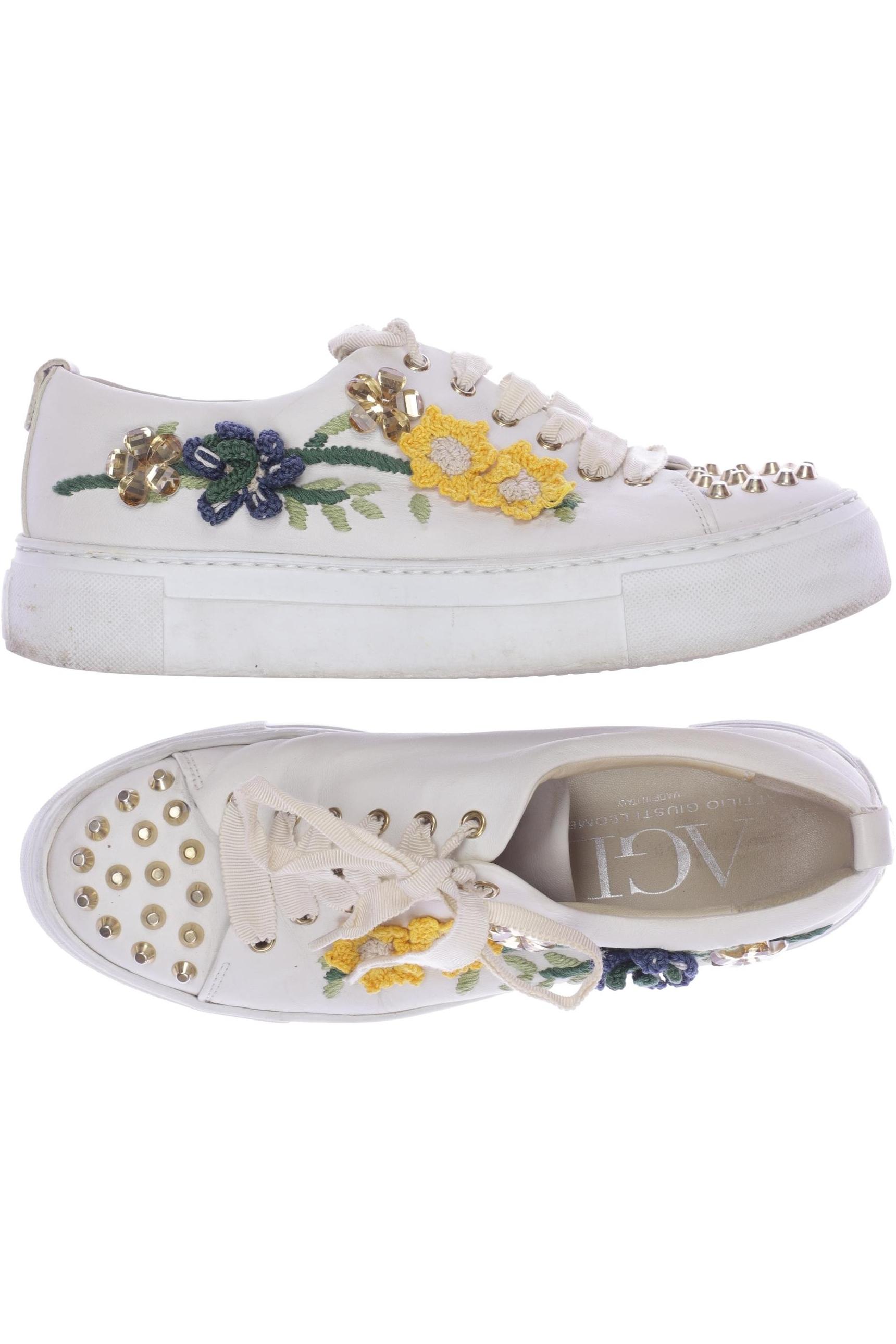 

AGL Attilio Giusti Leombruni Damen Sneakers, cremeweiß, Gr. 38.5