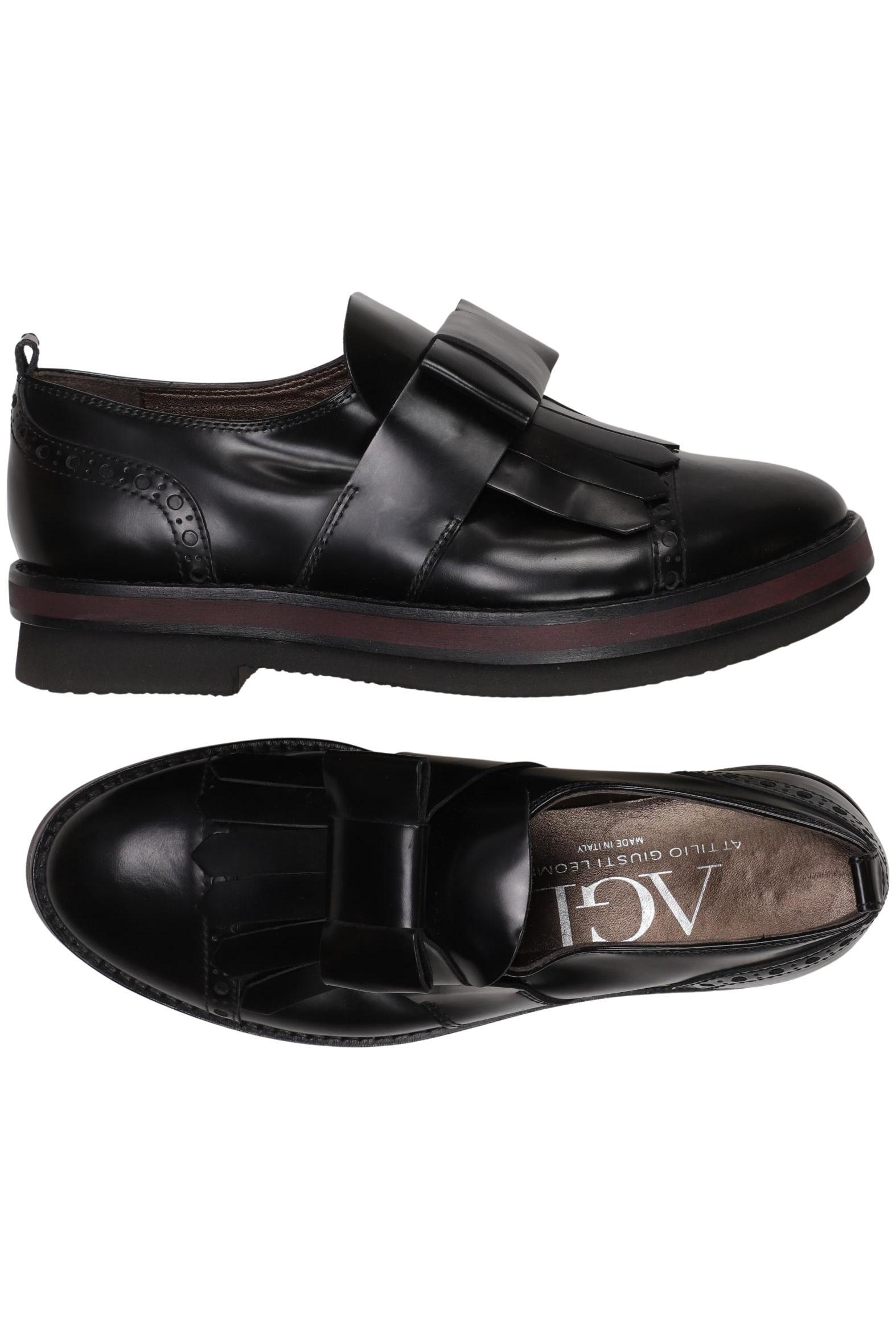 

AGL Attilio Giusti Leombruni Damen Halbschuh, schwarz, Gr. 37.5