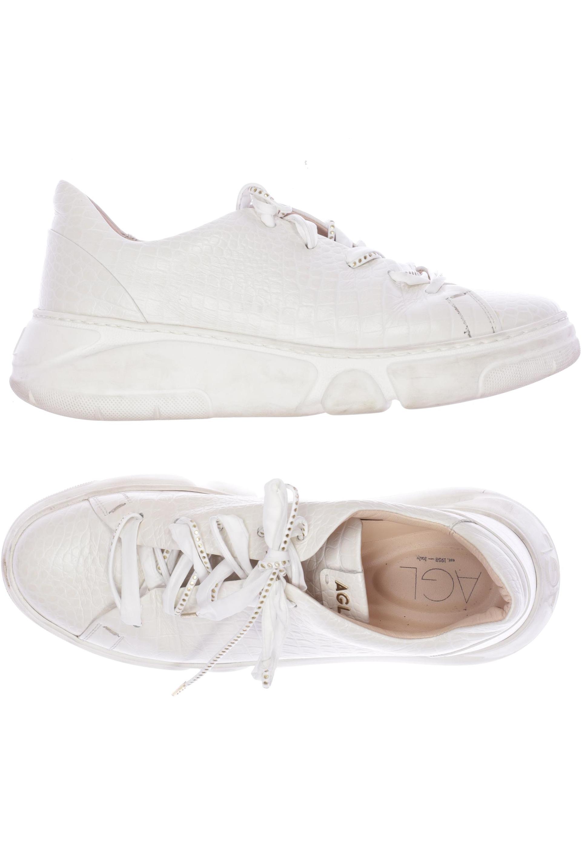 

AGL Attilio Giusti Leombruni Damen Sneakers, cremeweiß, Gr. 41.5