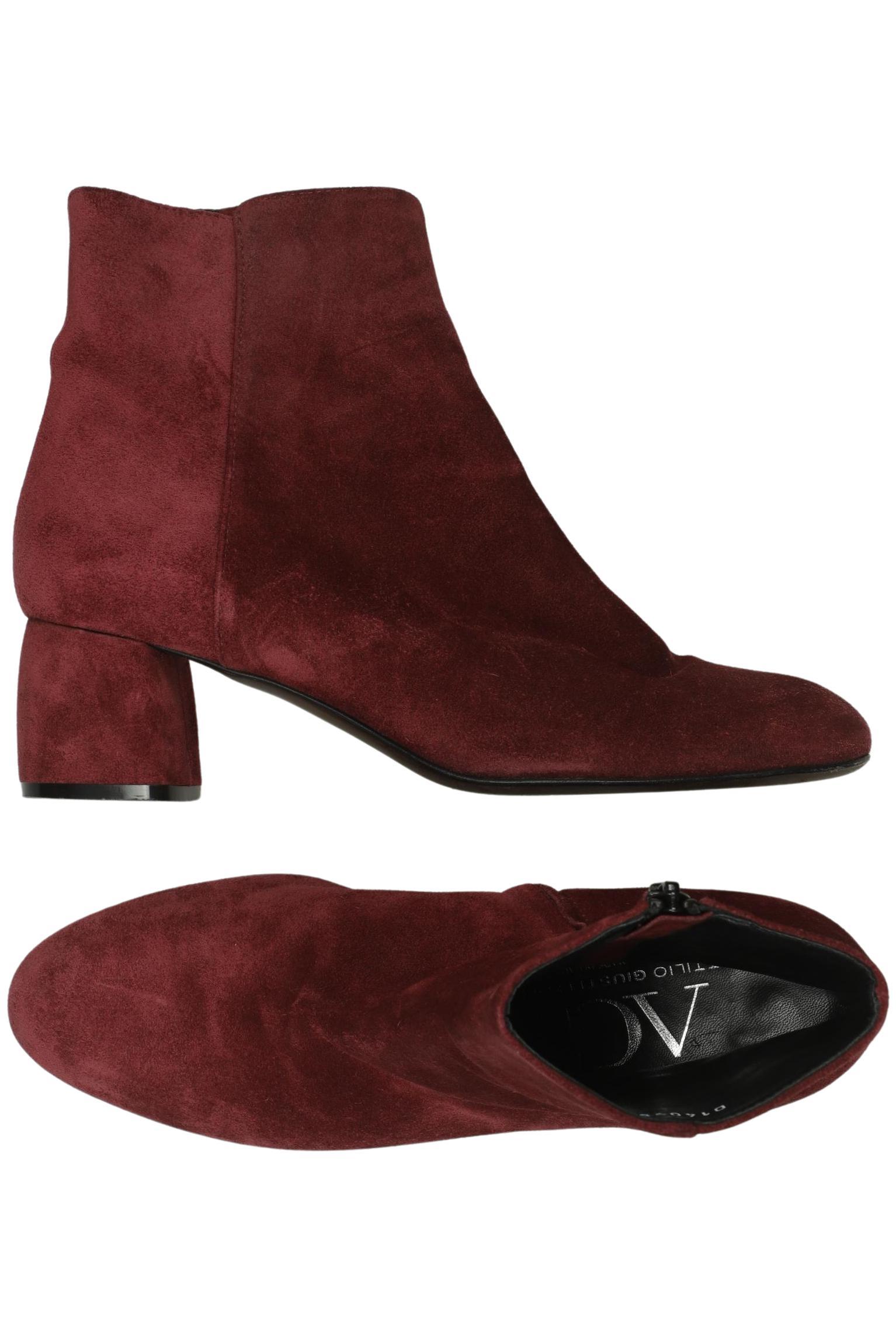 

AGL Attilio Giusti Leombruni Damen Stiefelette, bordeaux, Gr. 38.5