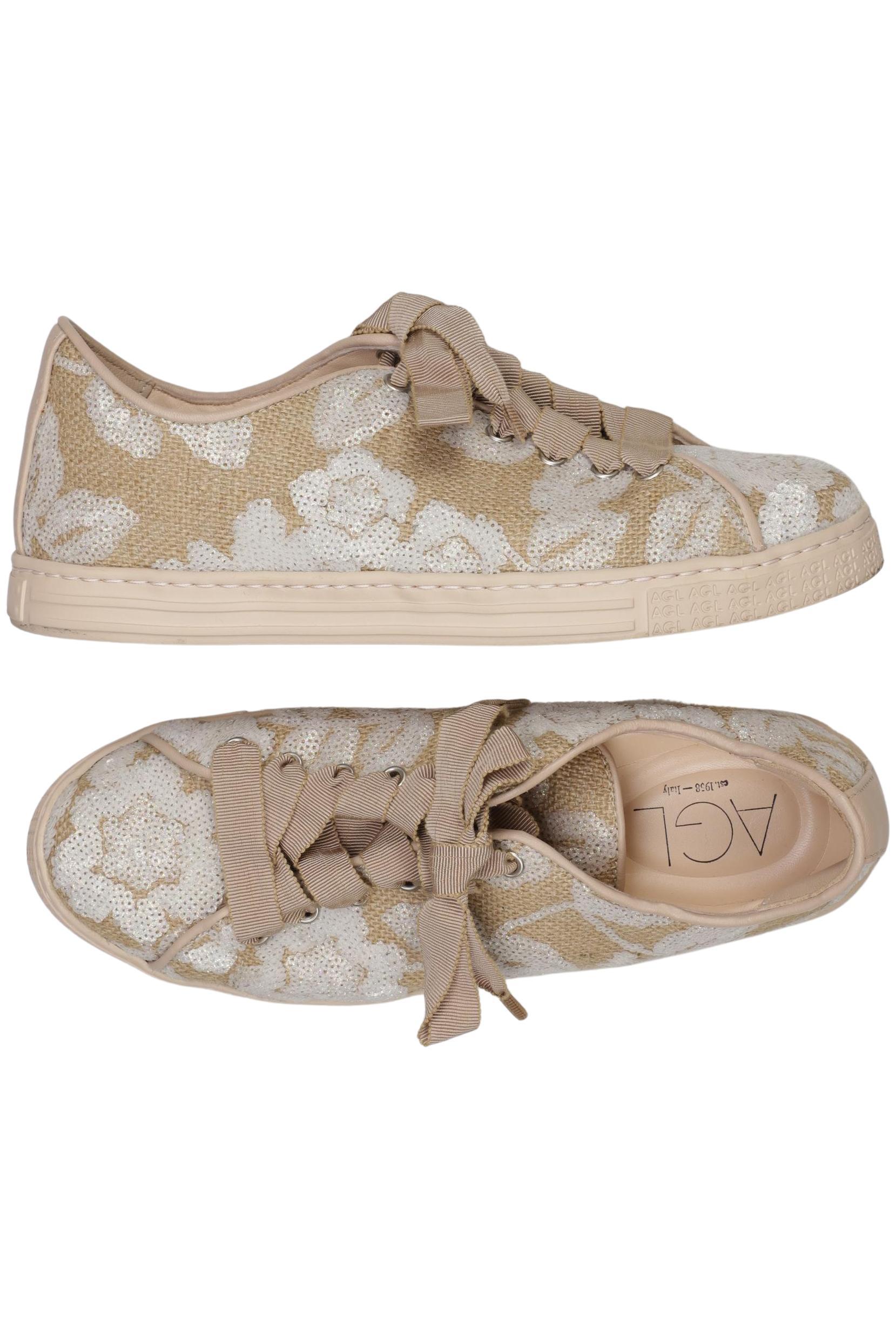 

AGL Attilio Giusti Leombruni Damen Sneakers, beige, Gr. 37.5