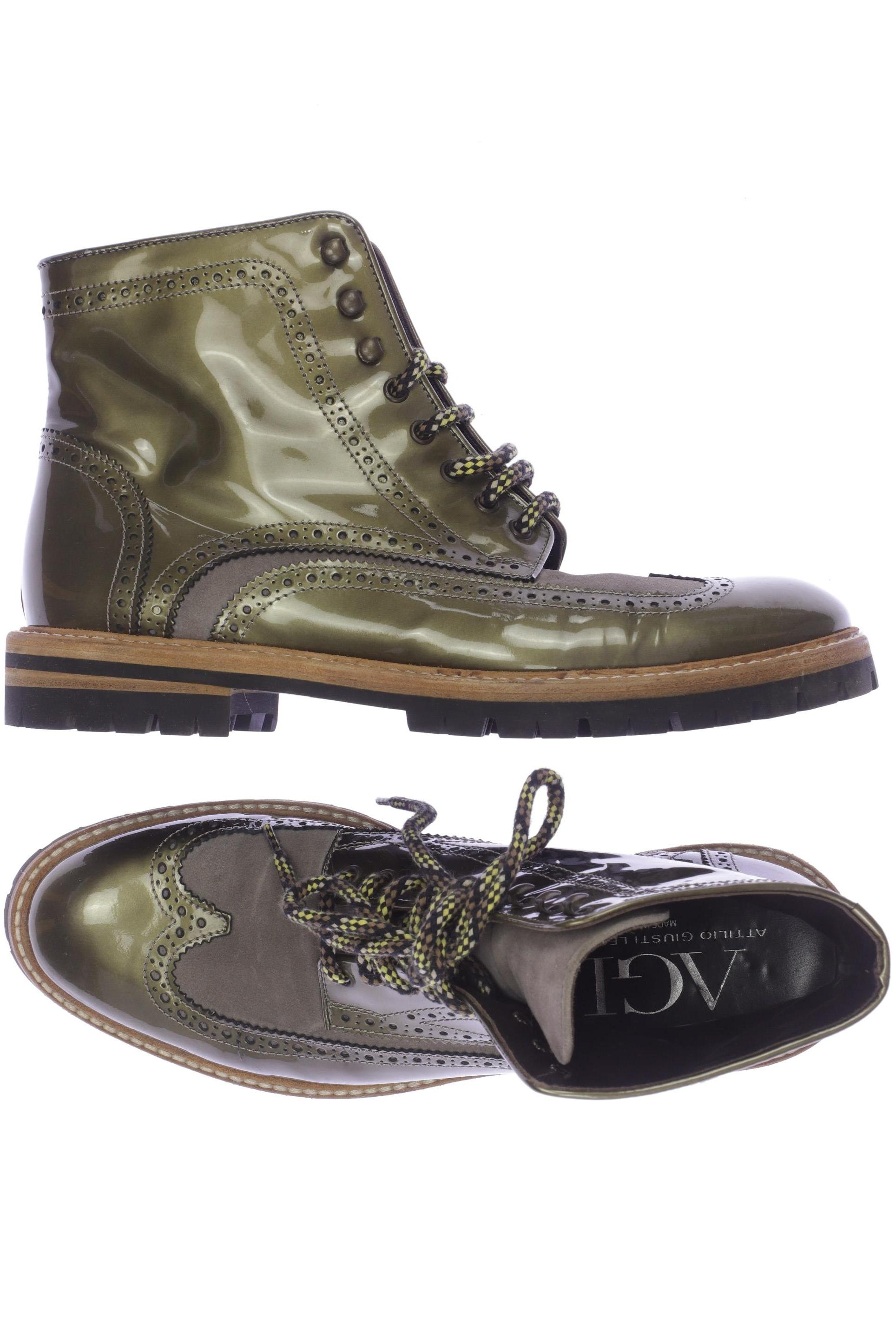 

AGL Attilio Giusti Leombruni Damen Stiefelette, grün, Gr. 40