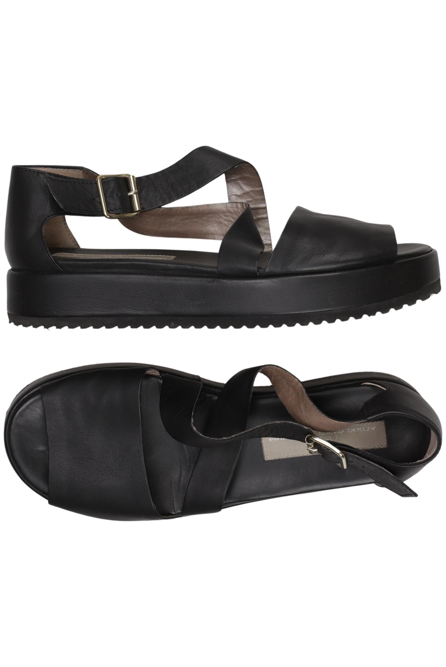 

AGL Attilio Giusti Leombruni Damen Sandale, schwarz, Gr. 40