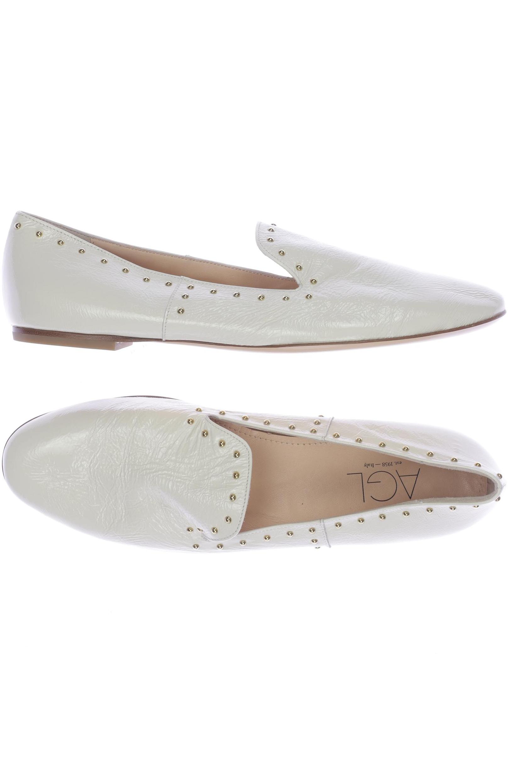 

AGL Attilio Giusti Leombruni Damen Halbschuh, cremeweiß, Gr. 41