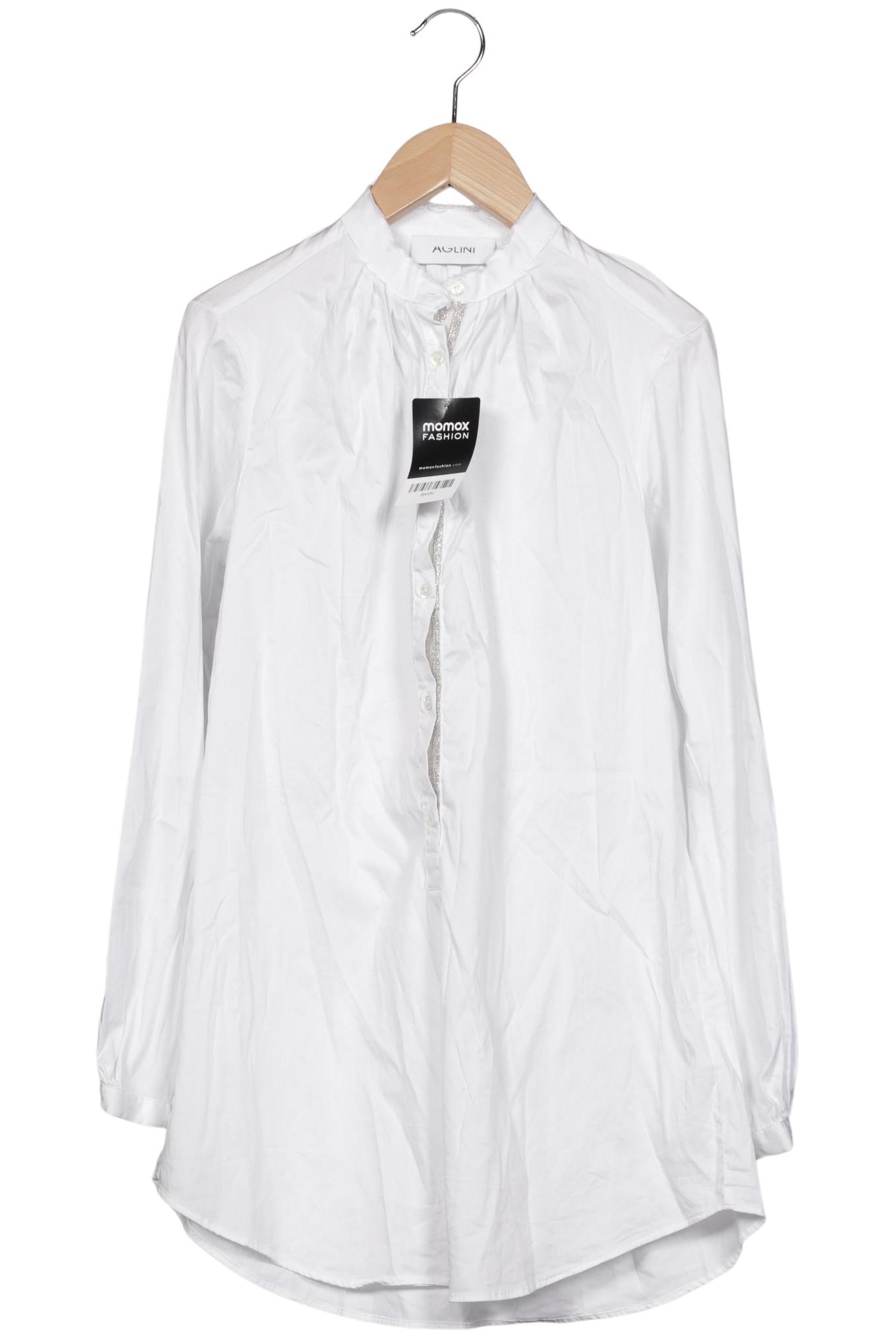

Aglini Damen Bluse, weiß, Gr. 38