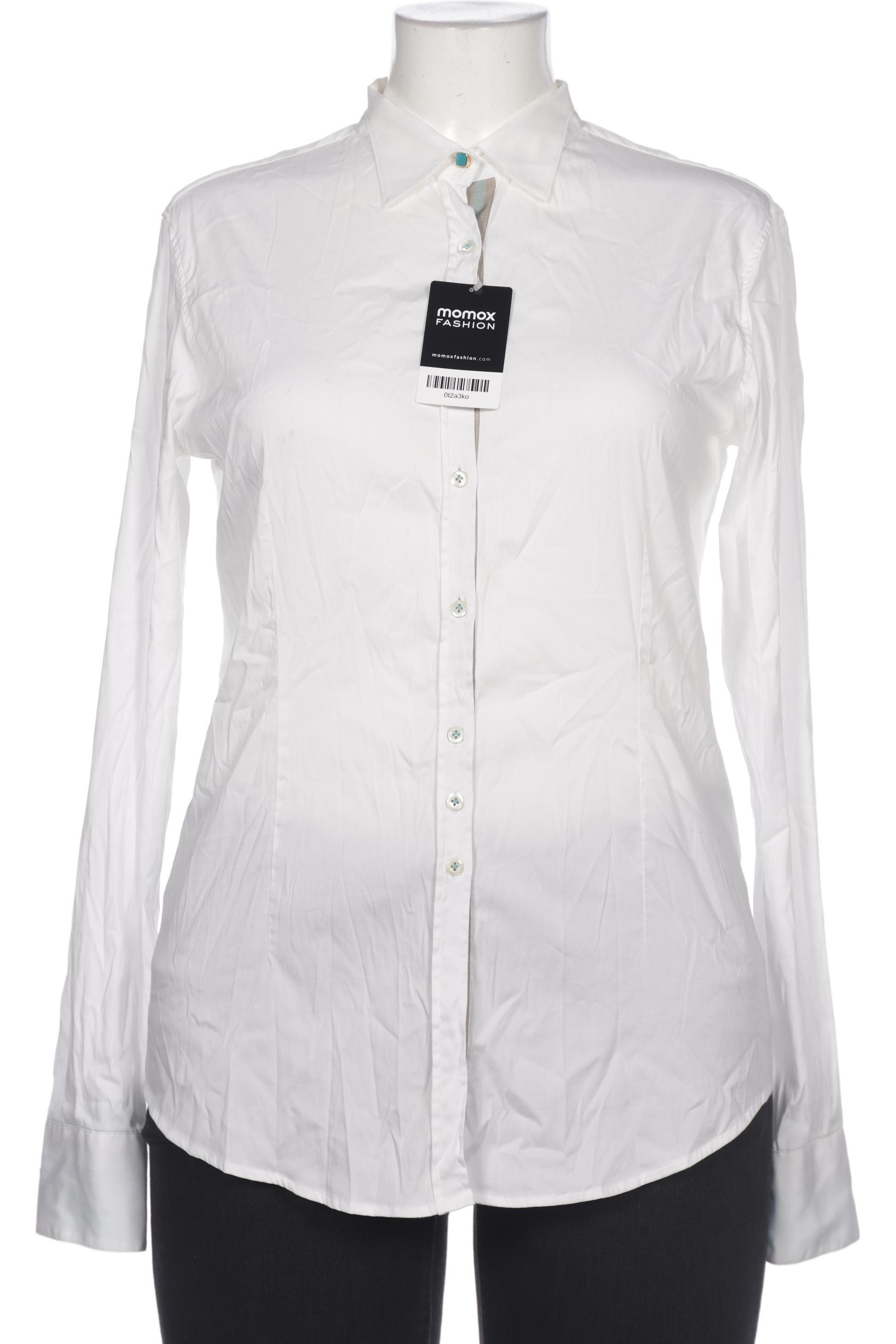 

Aglini Damen Bluse, weiß, Gr. 48