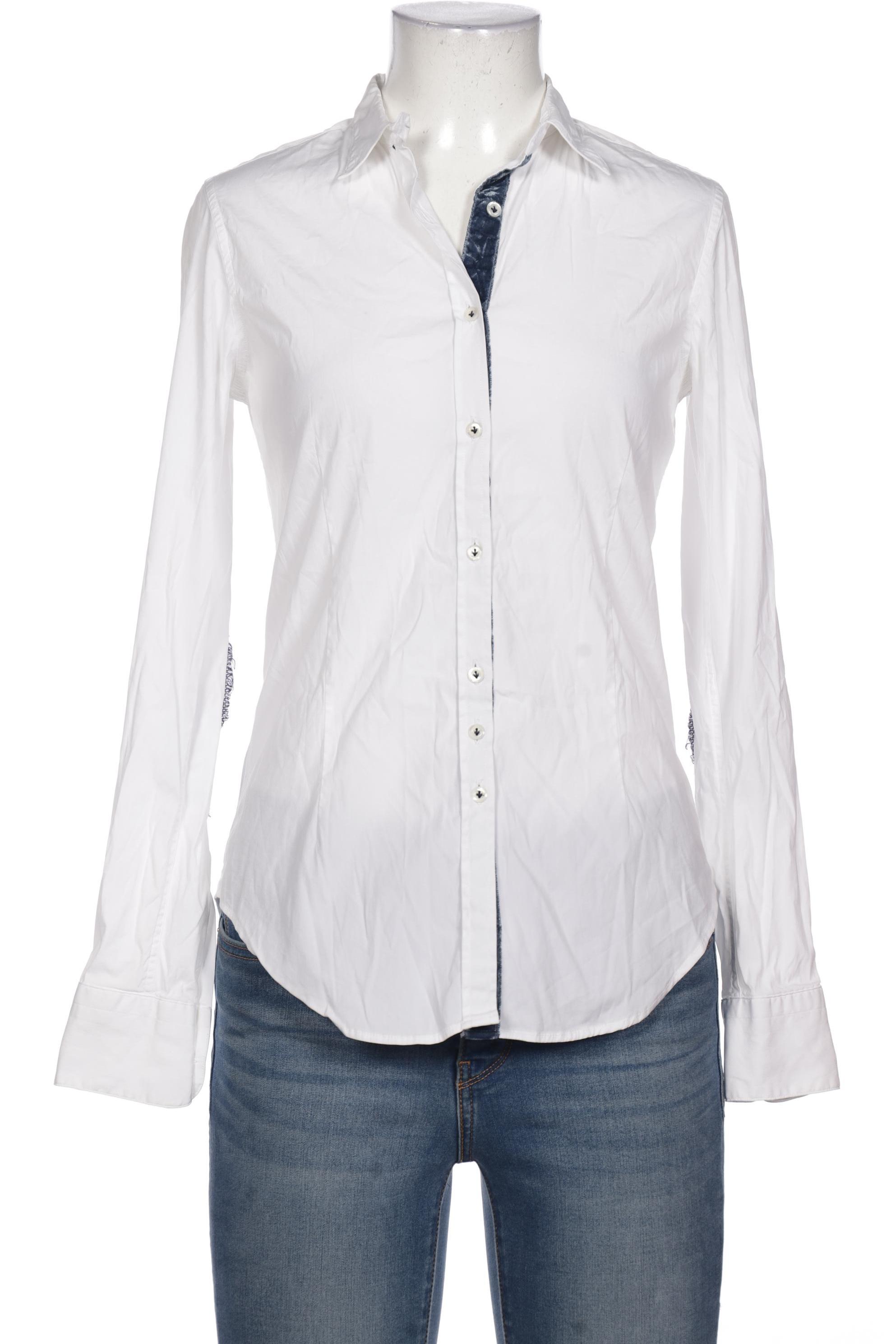 

Aglini Damen Bluse, weiß, Gr. 36