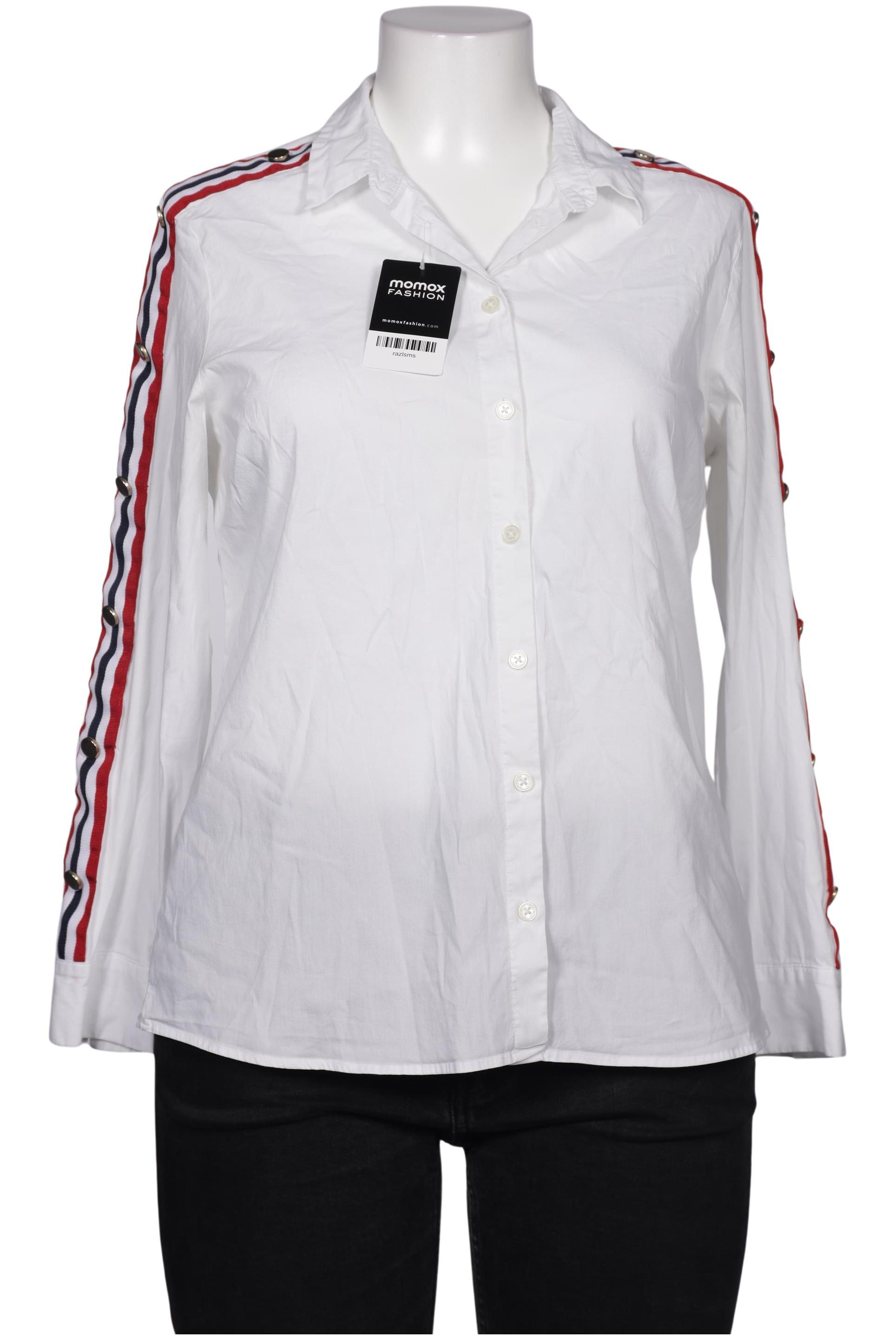 

Aglini Damen Bluse, weiß, Gr. 48