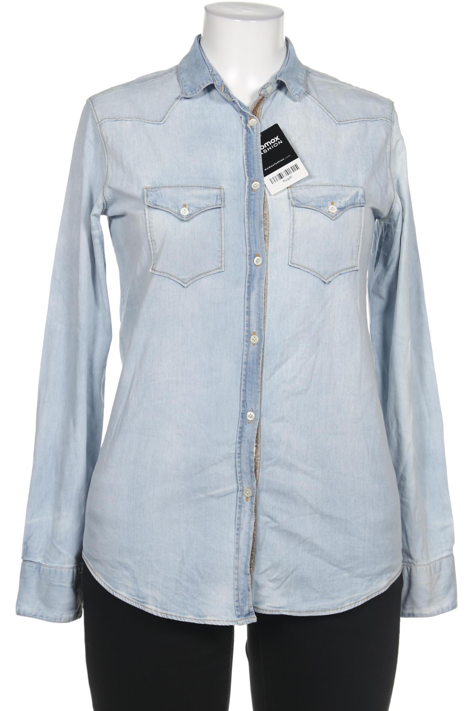 

Aglini Damen Bluse, blau, Gr. 44