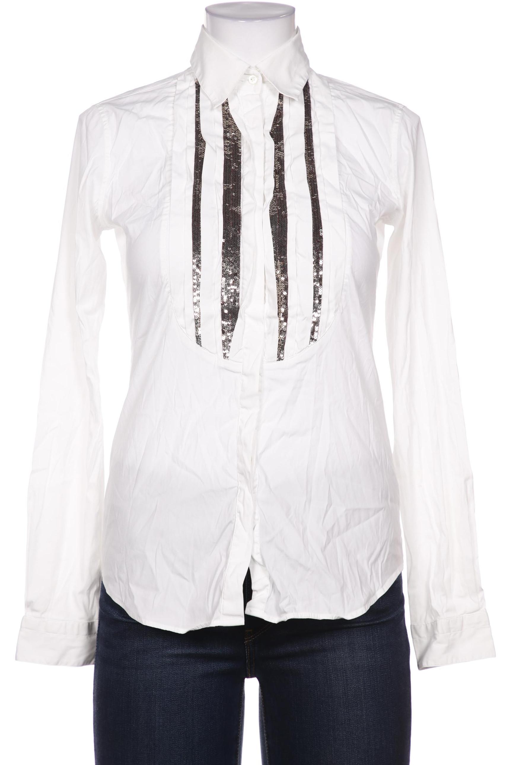 

Aglini Damen Bluse, weiß, Gr. 38