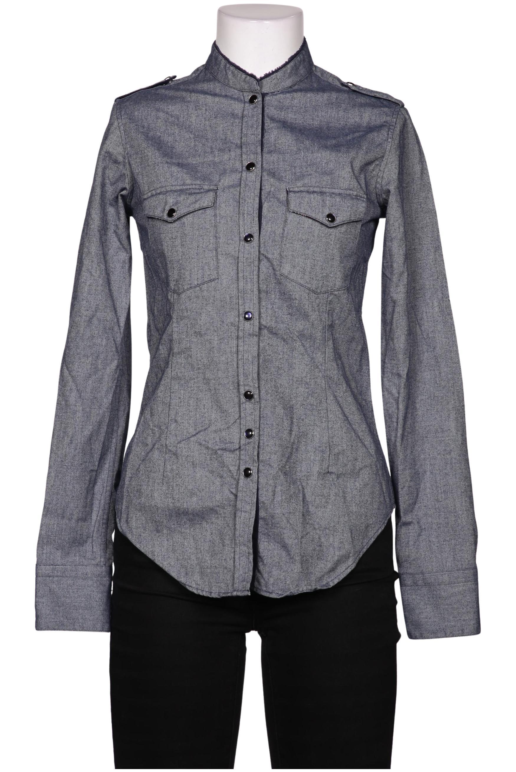 

Aglini Damen Bluse, blau, Gr. 36