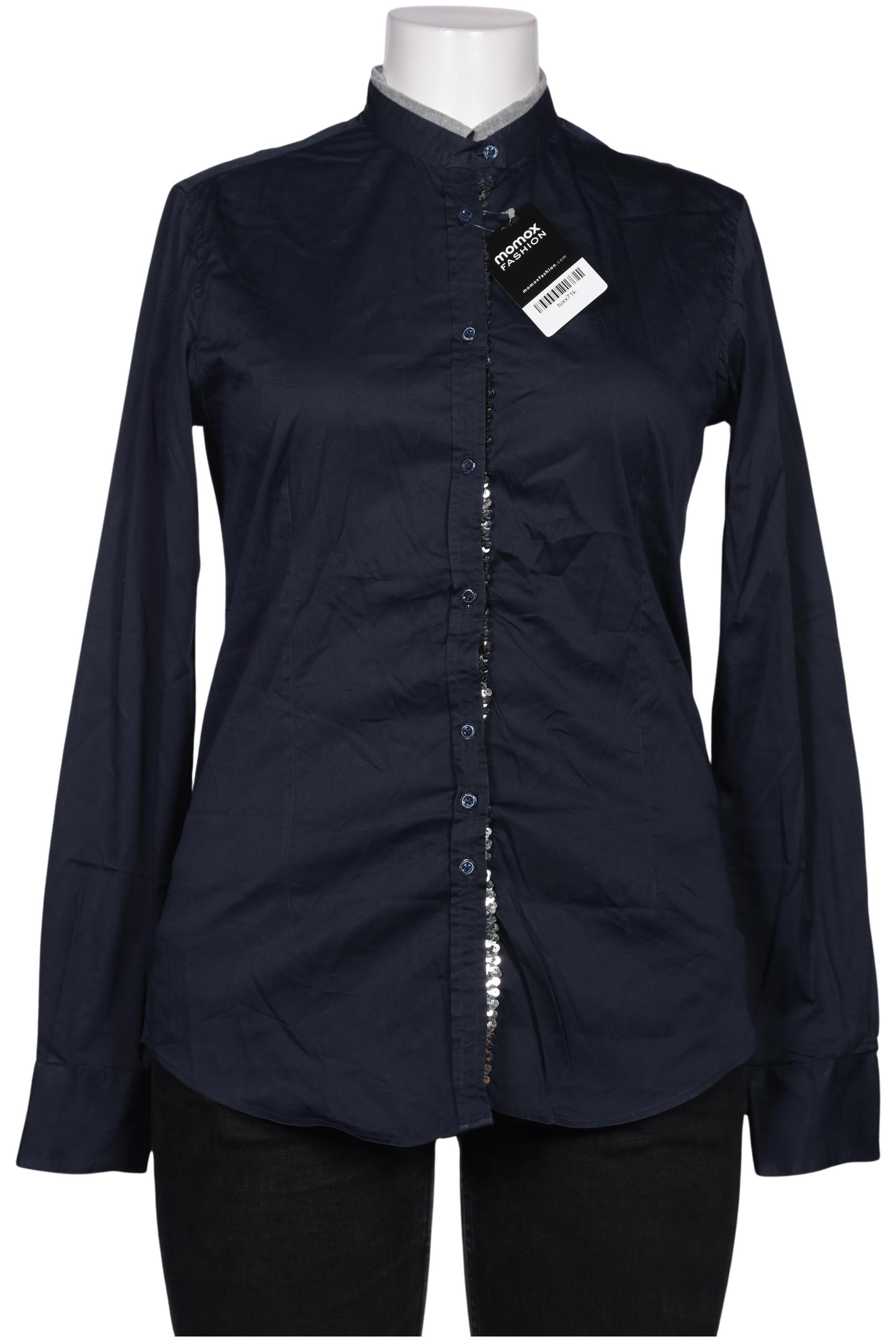 

Aglini Damen Bluse, marineblau, Gr. 48