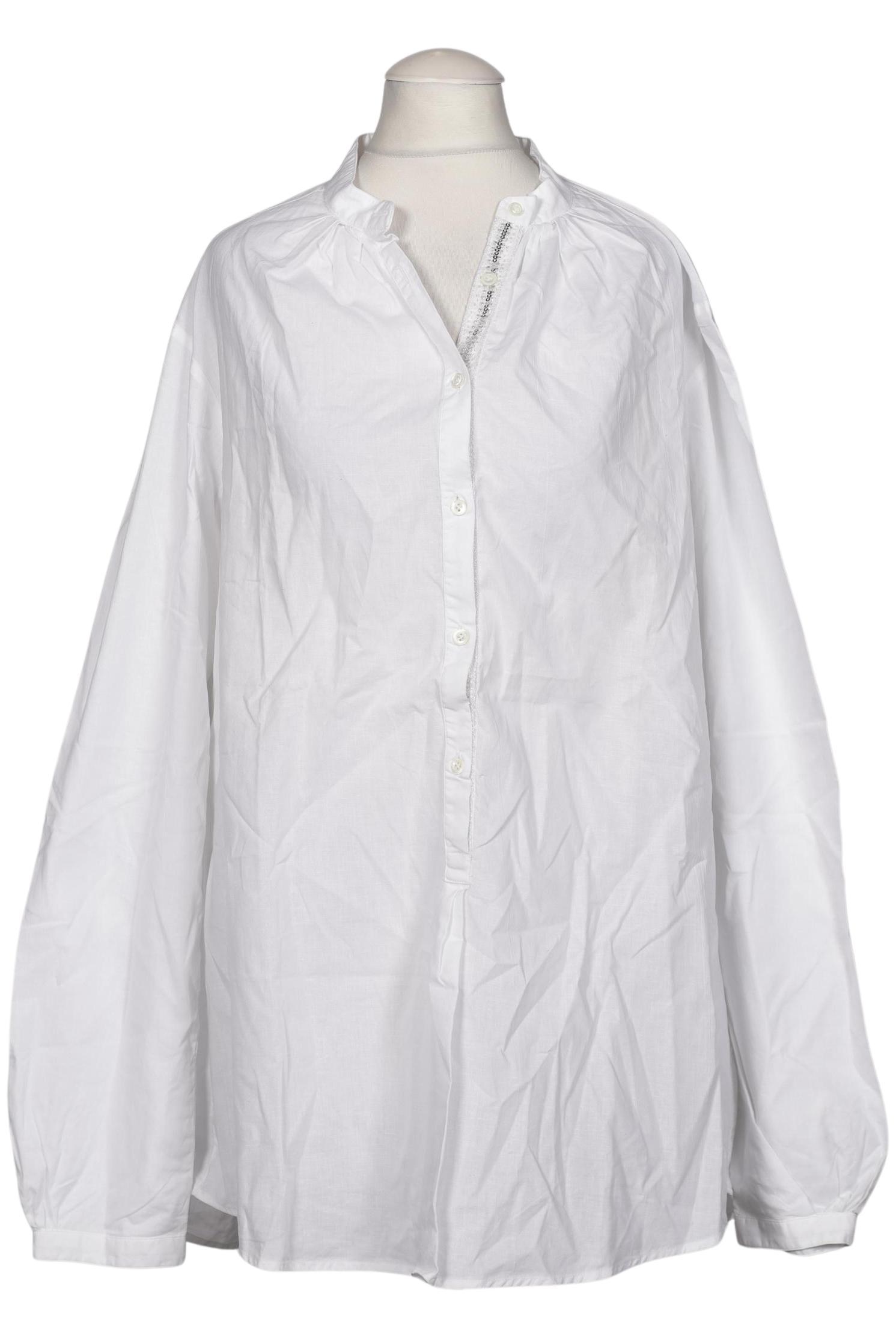 

Aglini Damen Bluse, weiß, Gr. 46