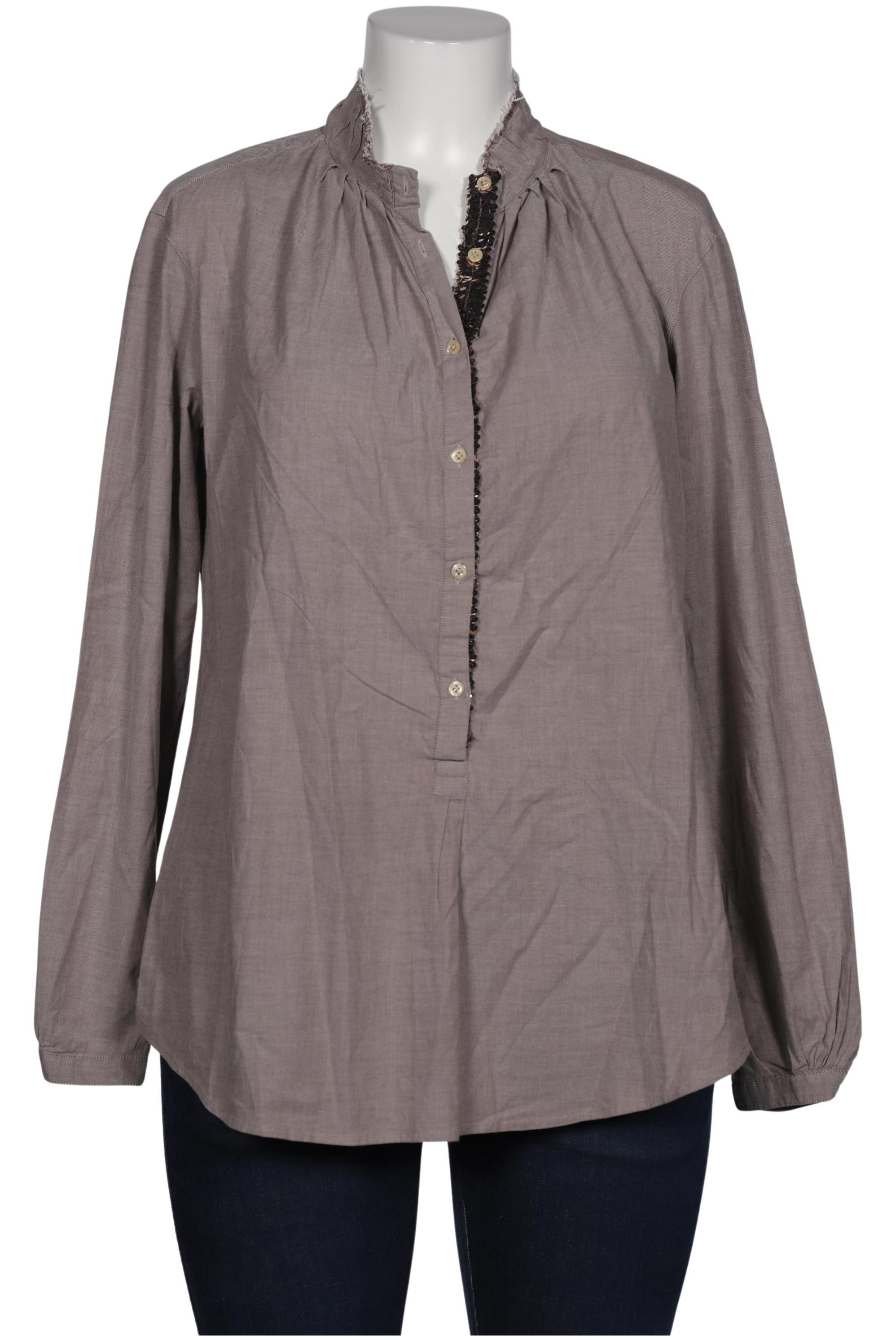 

Aglini Damen Bluse, braun, Gr. 44