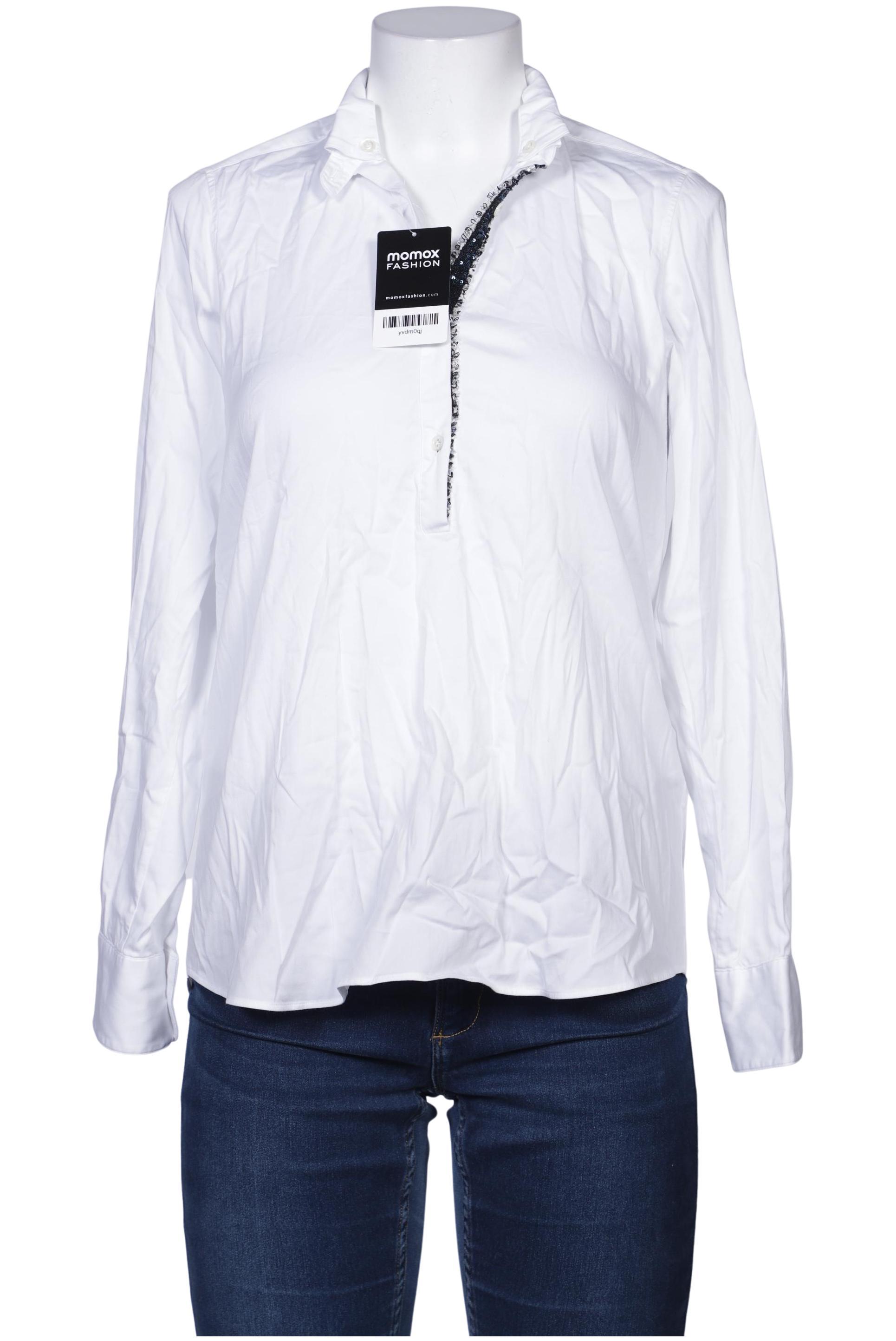 

Aglini Damen Bluse, weiß, Gr. 40