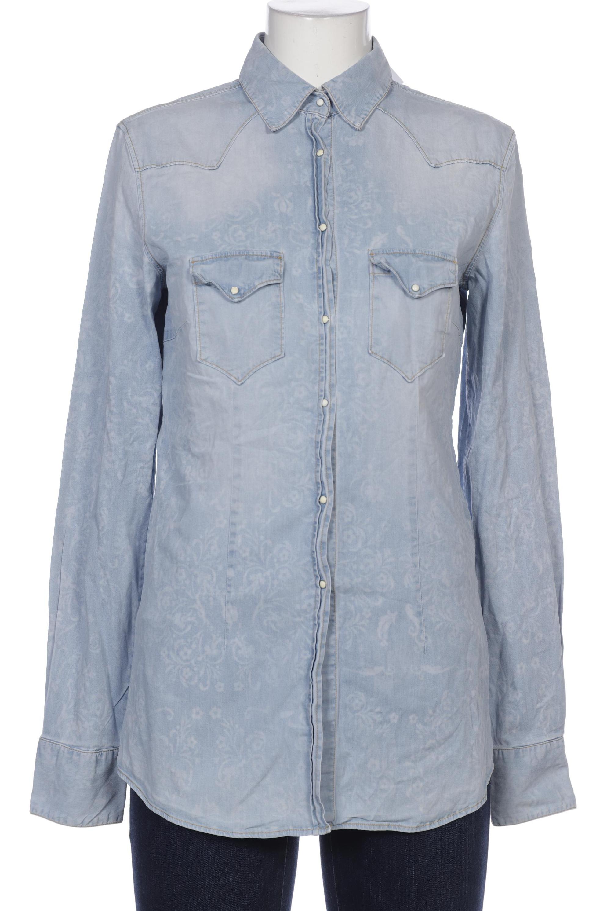 

Aglini Damen Bluse, hellblau, Gr. 48
