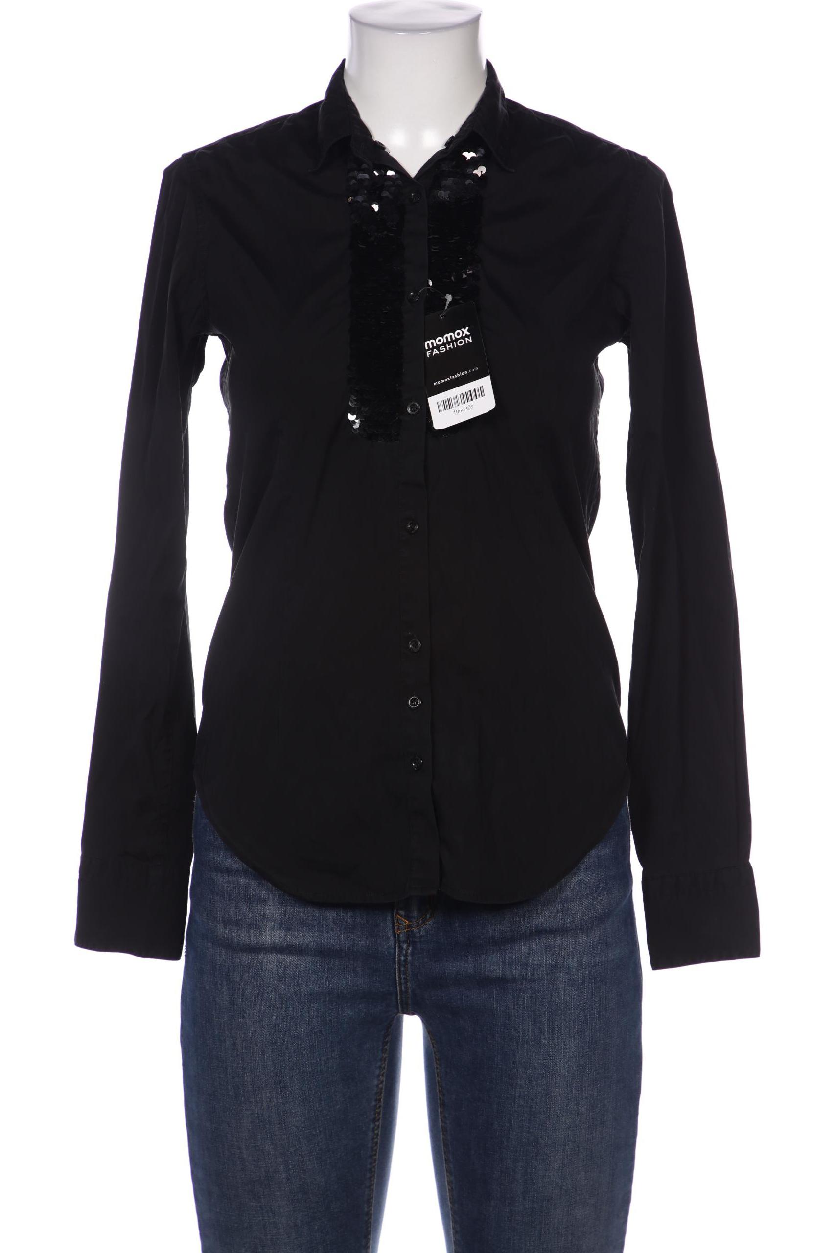 

Aglini Damen Bluse, schwarz, Gr. 38