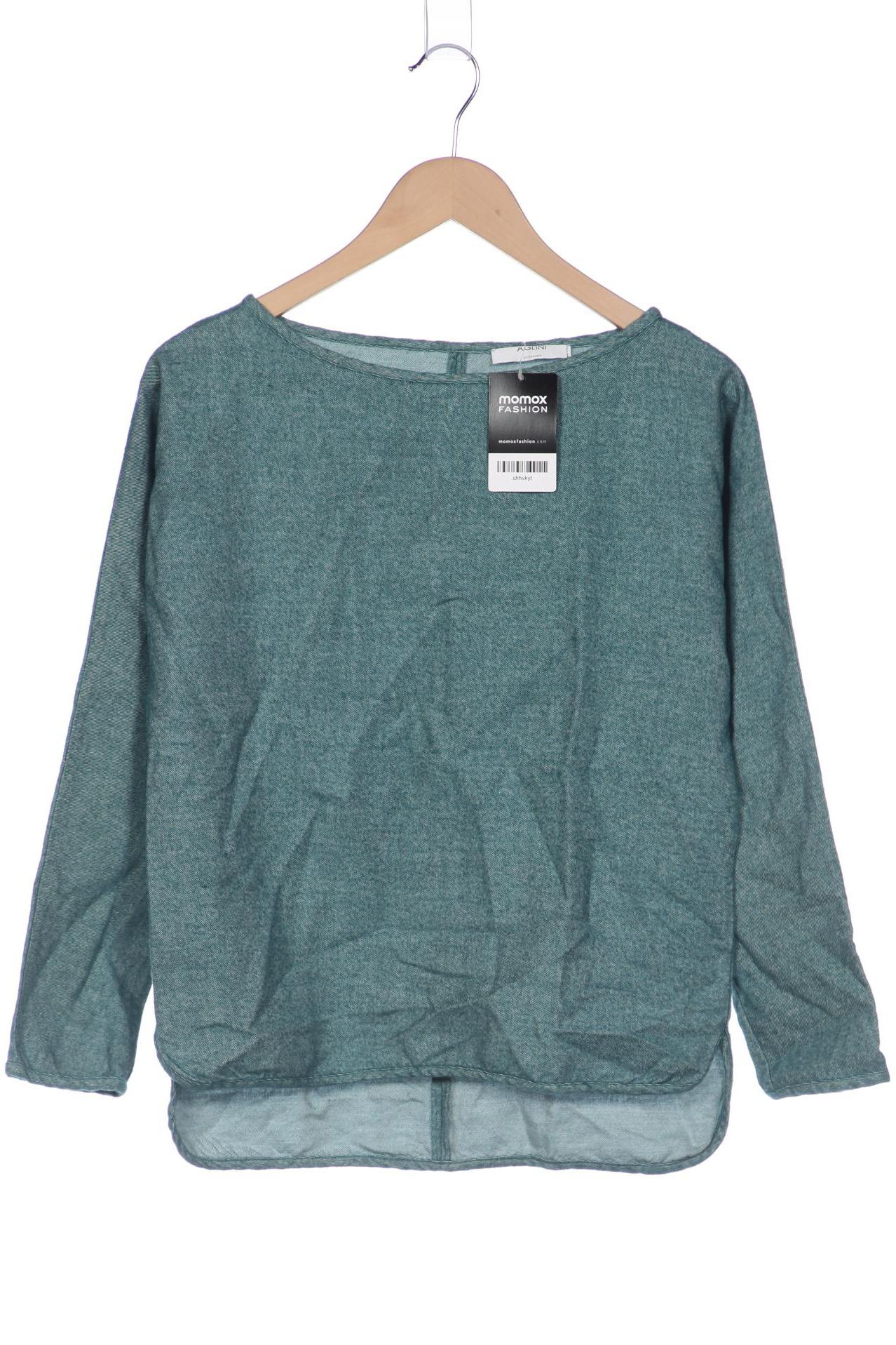 

Aglini Damen Langarmshirt, türkis, Gr. 40