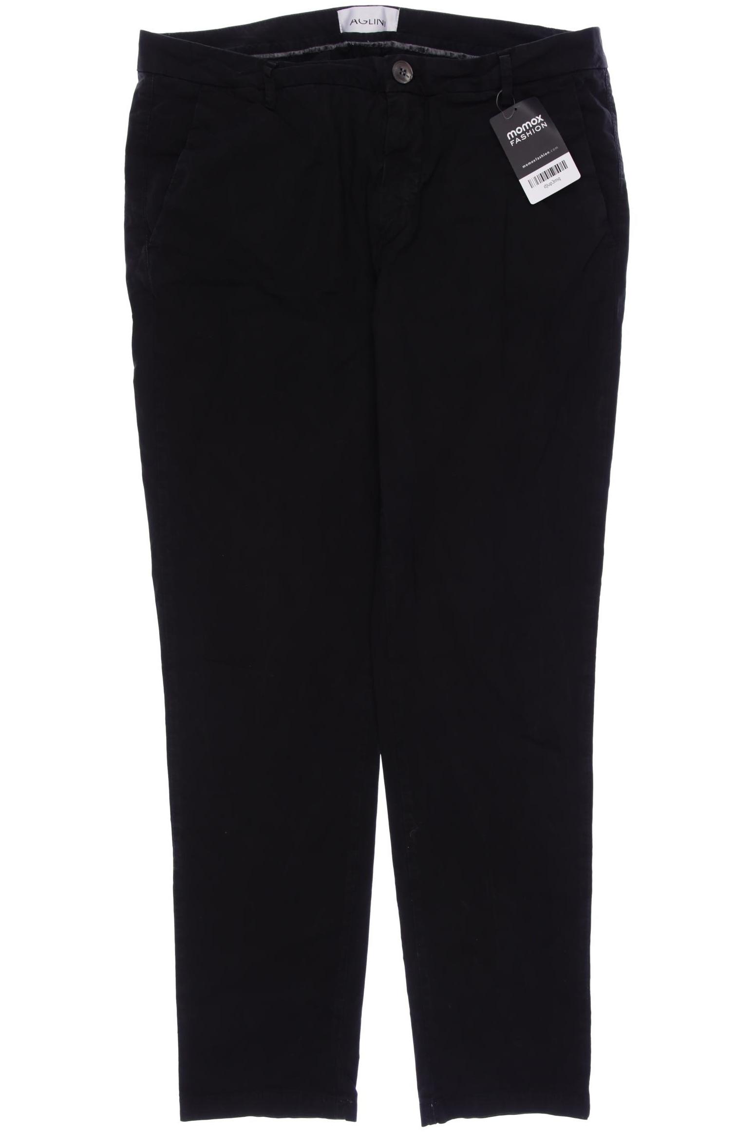 

Aglini Damen Stoffhose, schwarz, Gr. 36