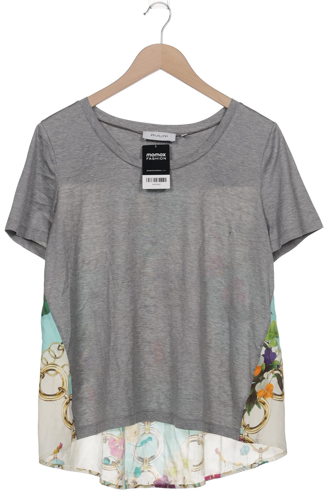 

Aglini Damen T-Shirt, grau, Gr. 44