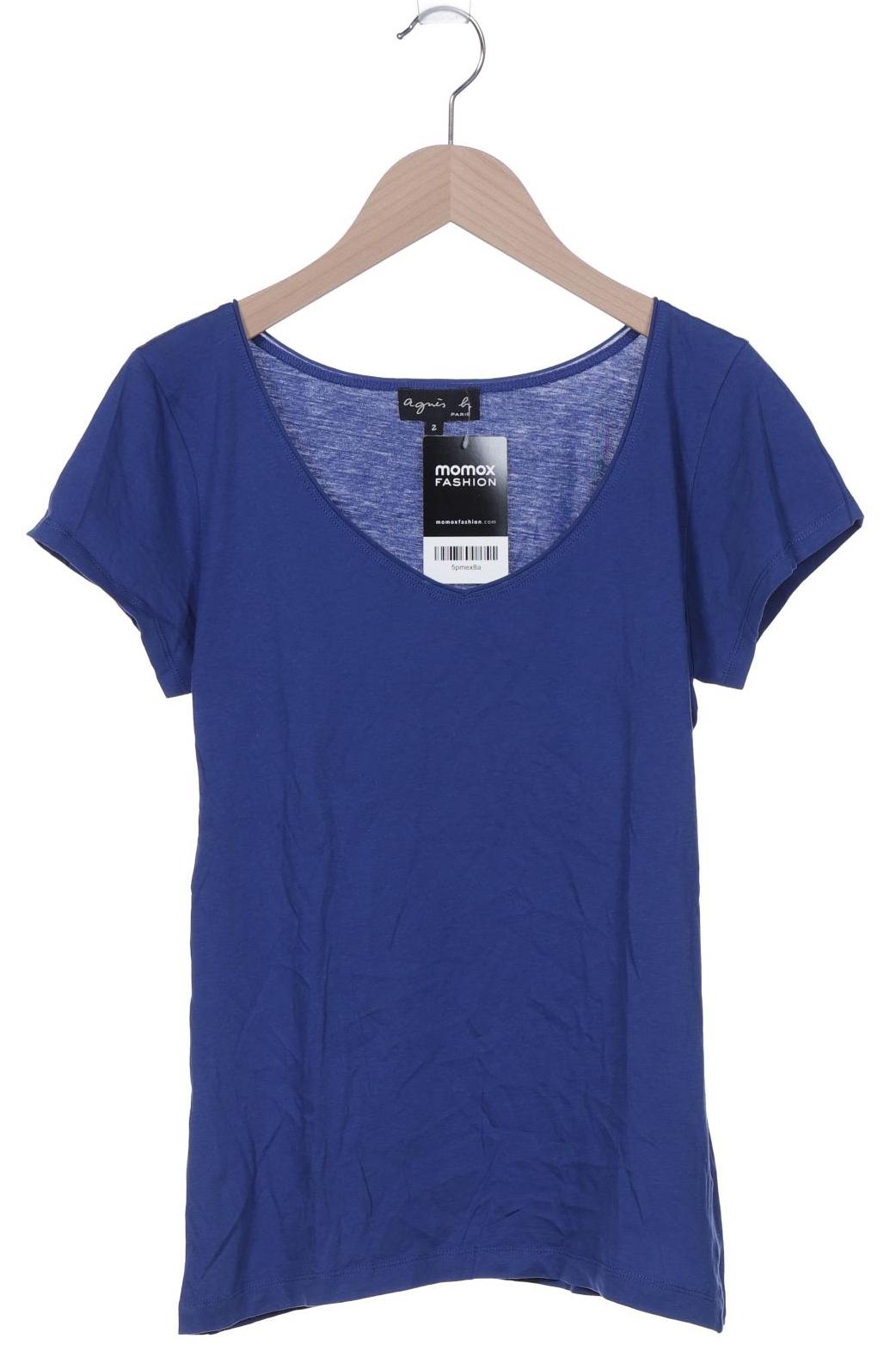 

agnes b Damen T-Shirt, blau, Gr. 38