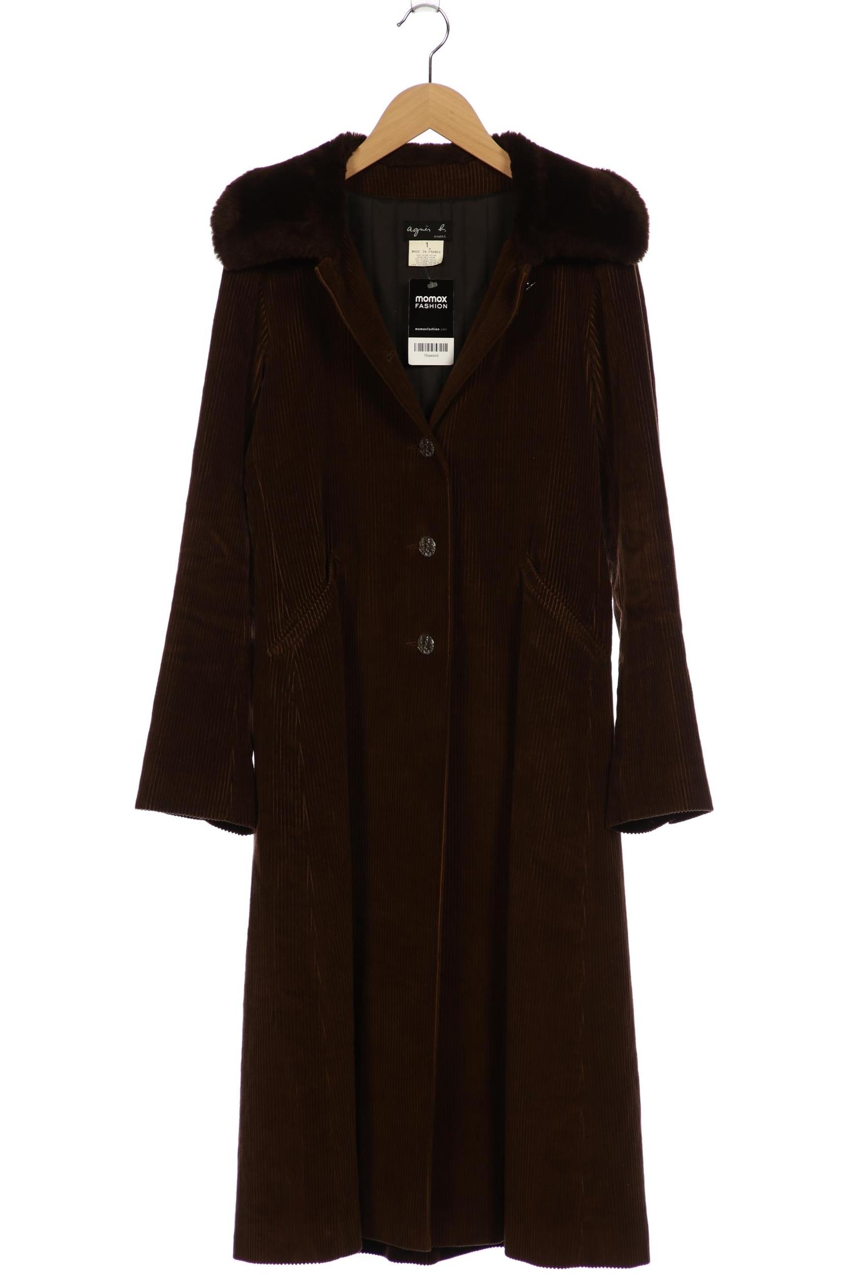 

agnes b Damen Mantel, braun, Gr. 36